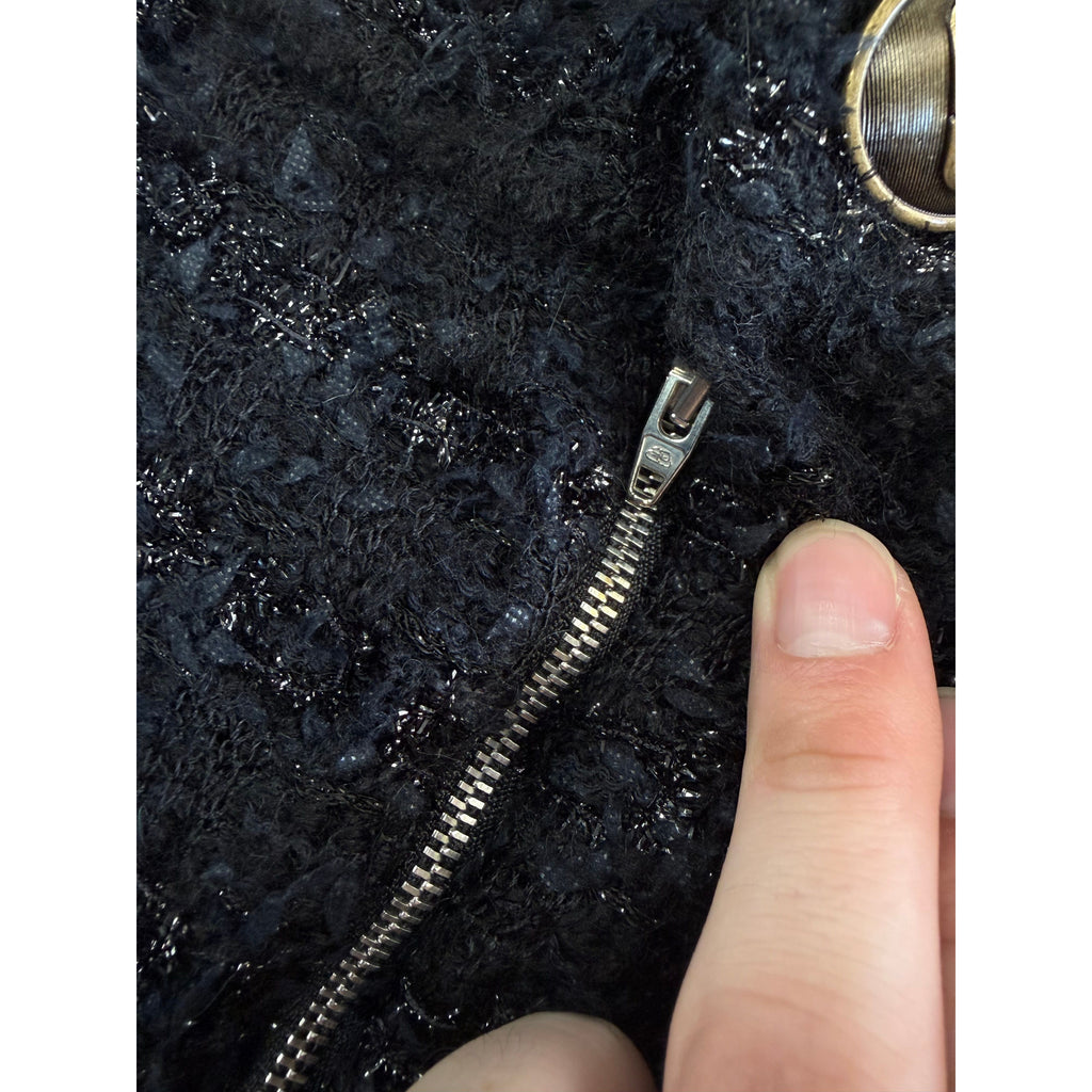 BALENCIAGA TWEED FW22 FLARE TEXTURED