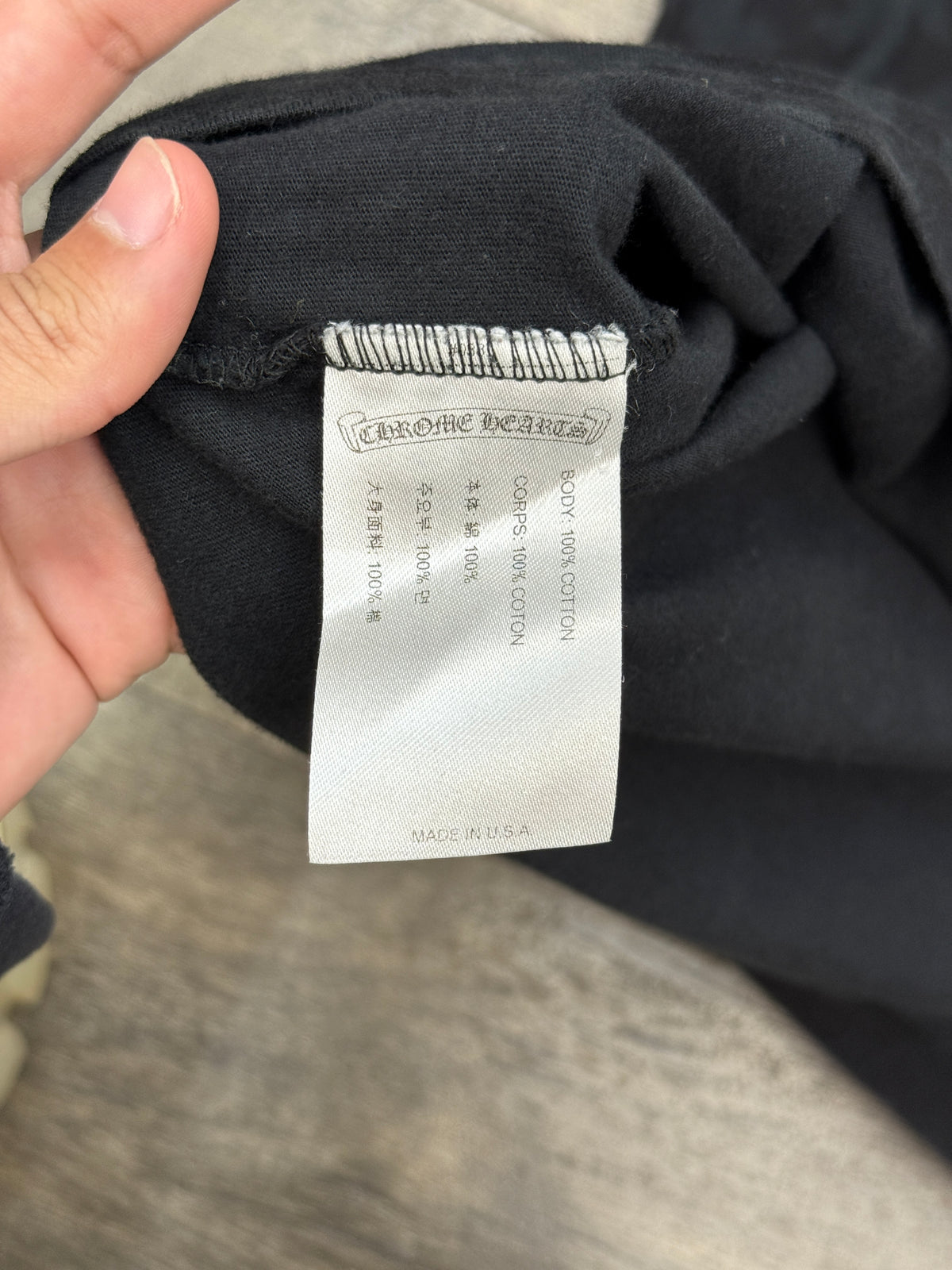 CHROME HEARTS ALL OVER PRINT TEE (XL)