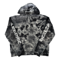 CHROME HEARTS “FUCK YOU” HORSESHOE LOGO TIE DYE HOODIE (M)
