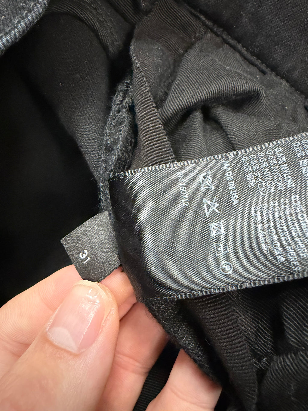 AMIRI MX1 BOUCLE DENIM JEANS (31)