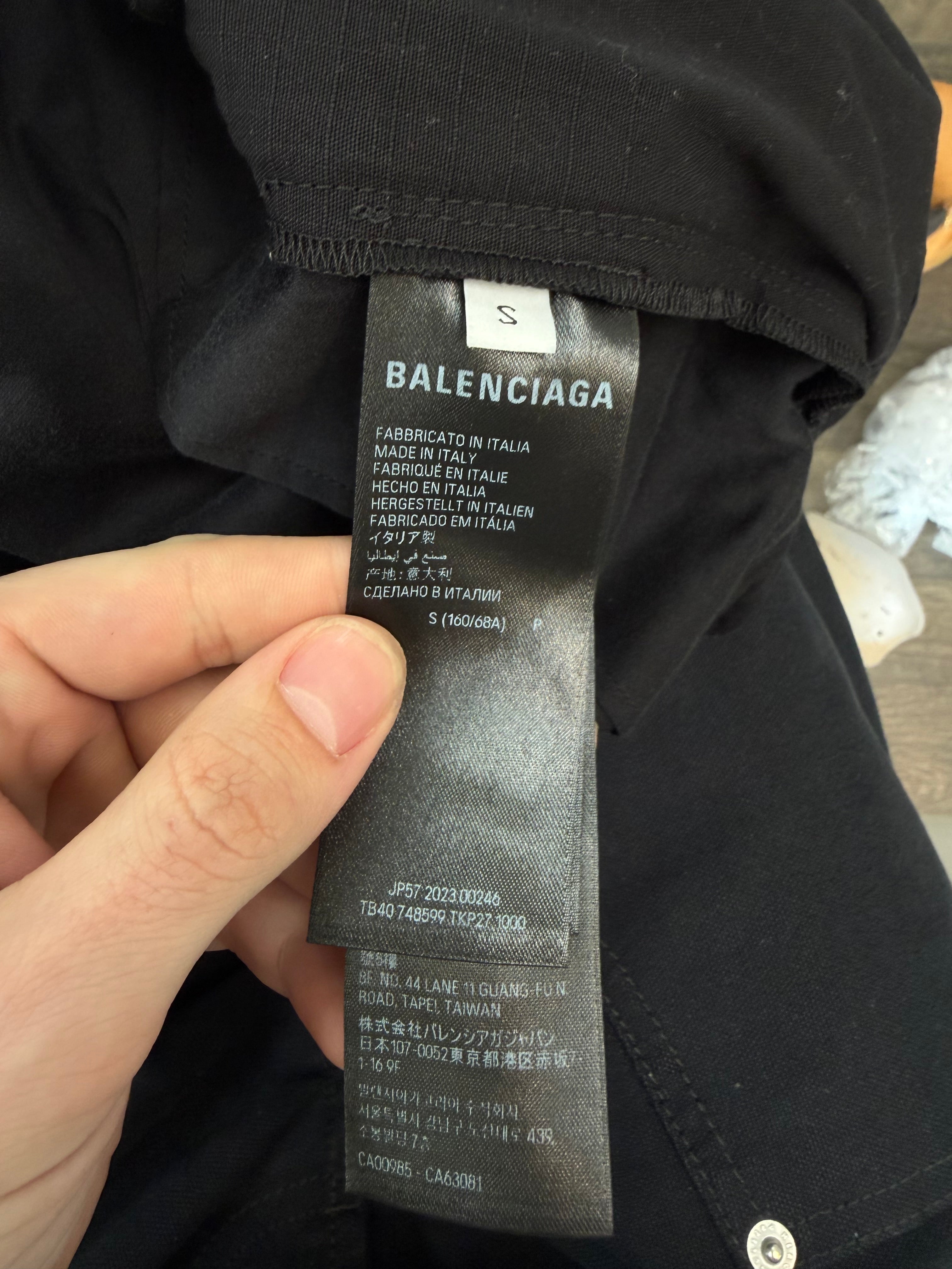 BALENCIAGA DOUBLE CARGO PANT