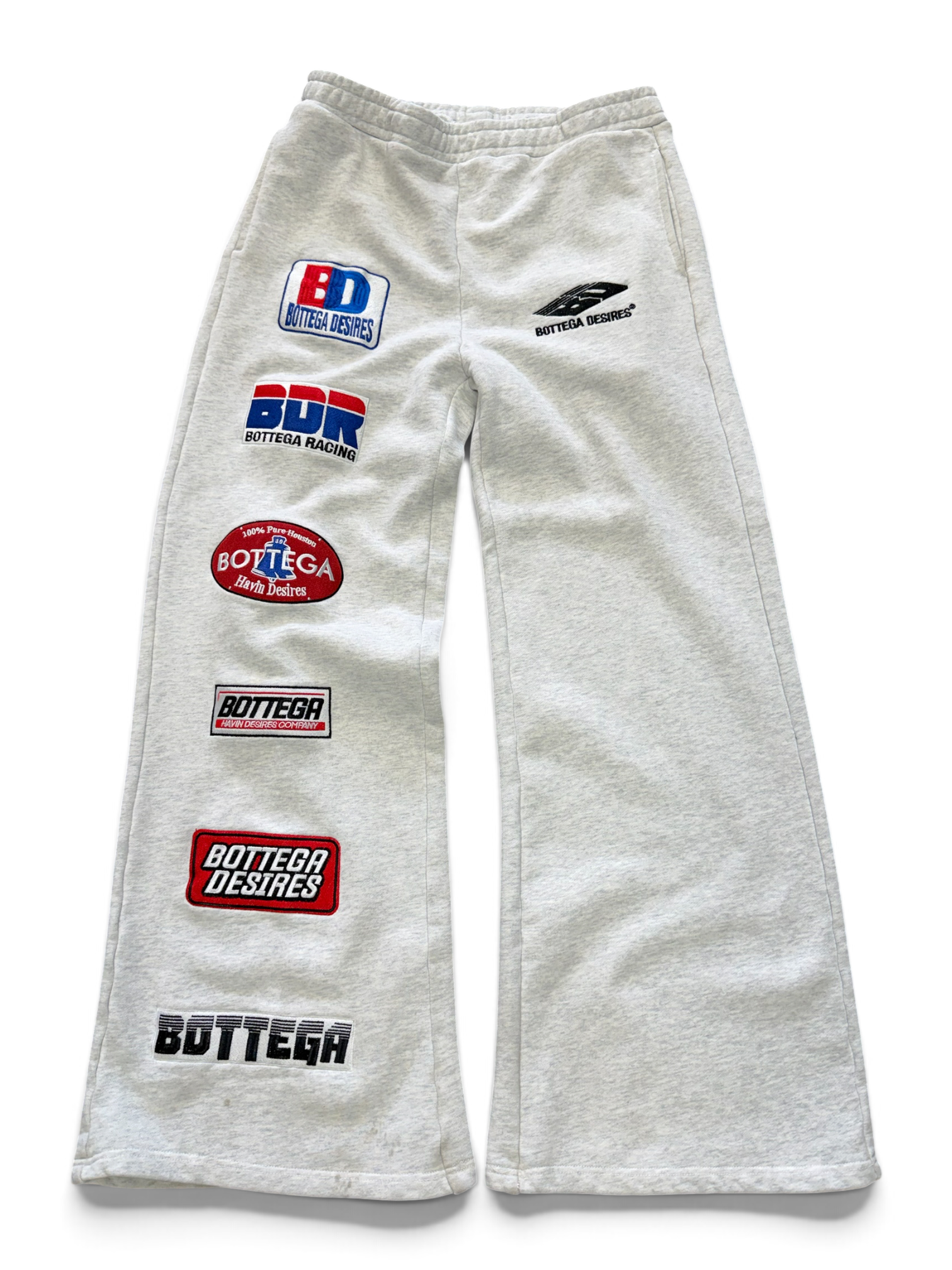 BOTTEGA DESIRES FLARED SWEATPANTS (M)