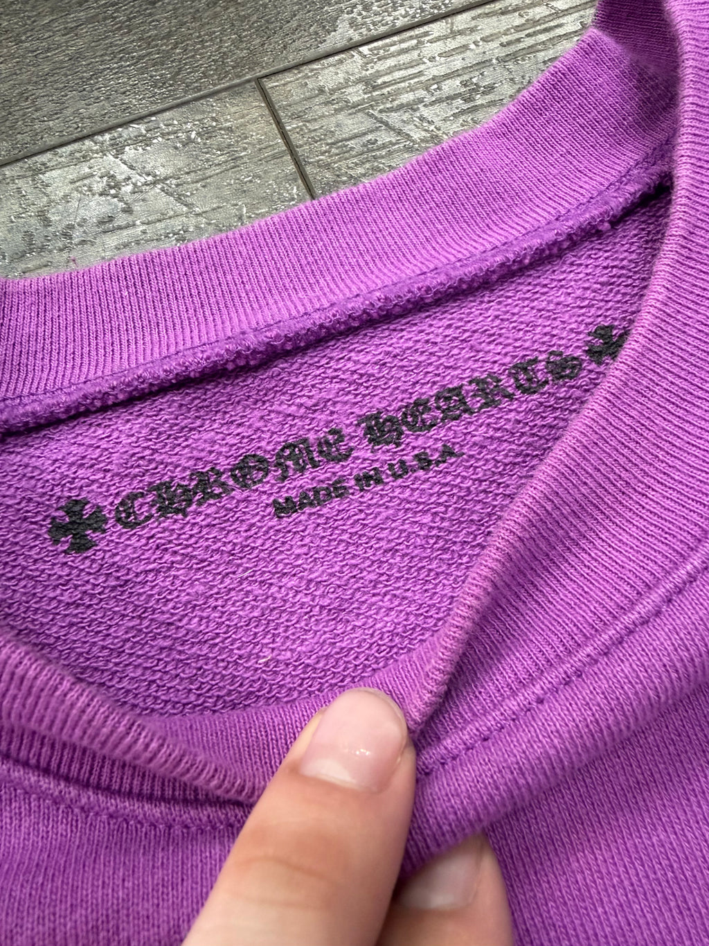 CHROME HEARTS x MATTY BOY ‘AN THATS THAT’ SWEATSHIRT (XL)