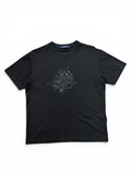 LOUIS VUITTON EMBROIDERED SIGNATURE T SHIRT (M)