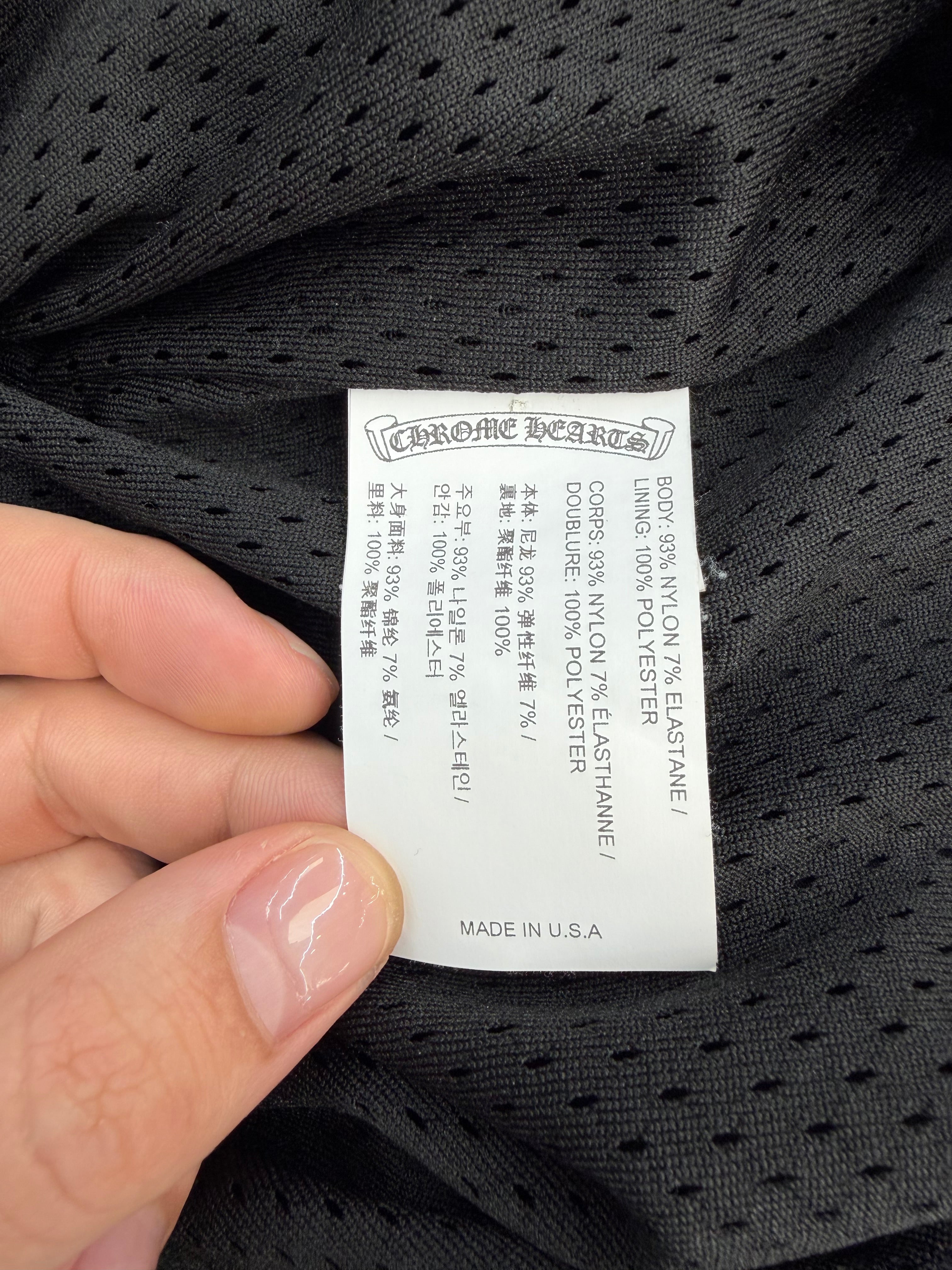 CHROME HEARTS MATCH POINT TRACK PICKUP TRACK PANTS (M)