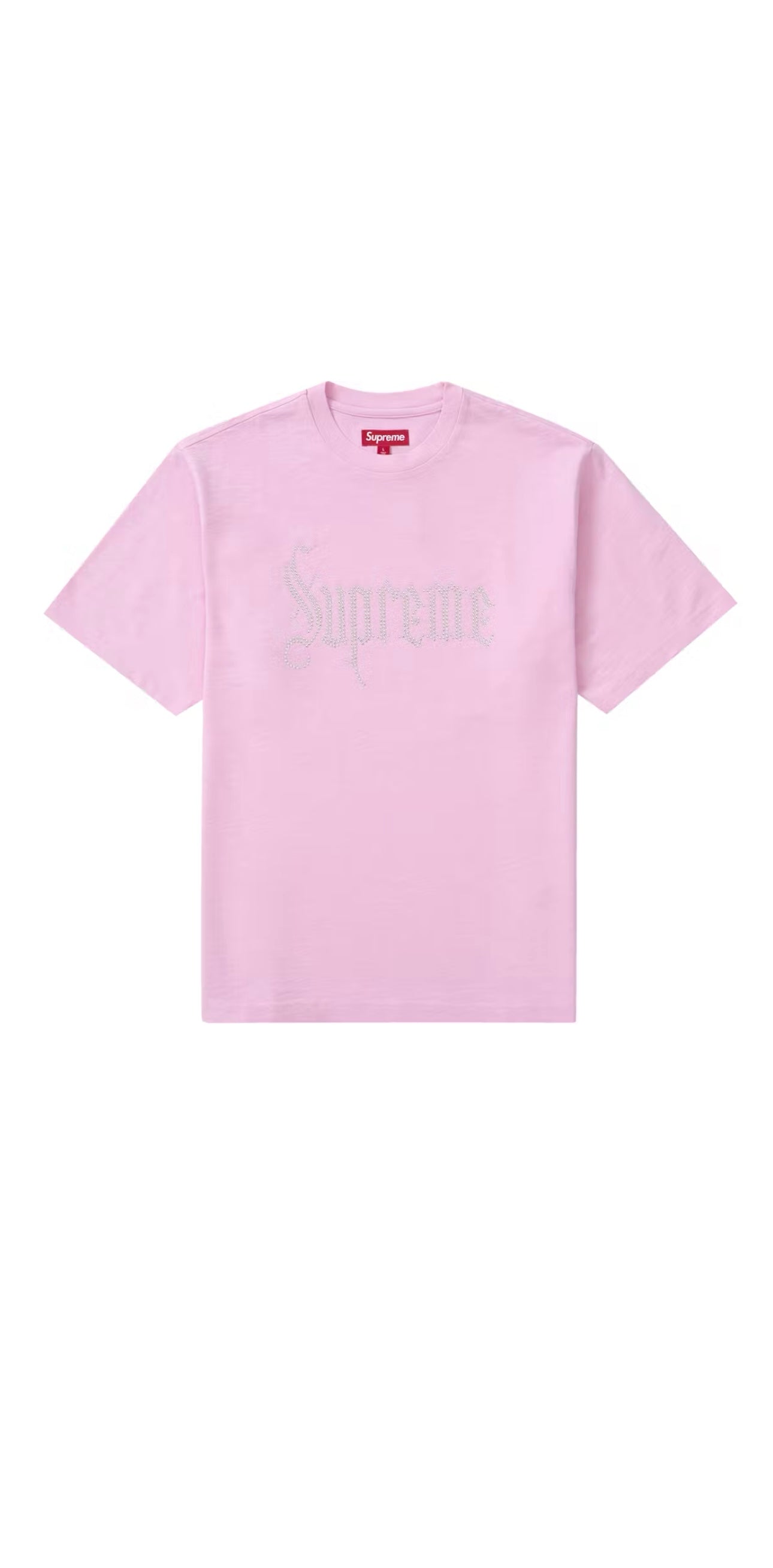 SUPREME RHINESTONE TEE NEW (M)
