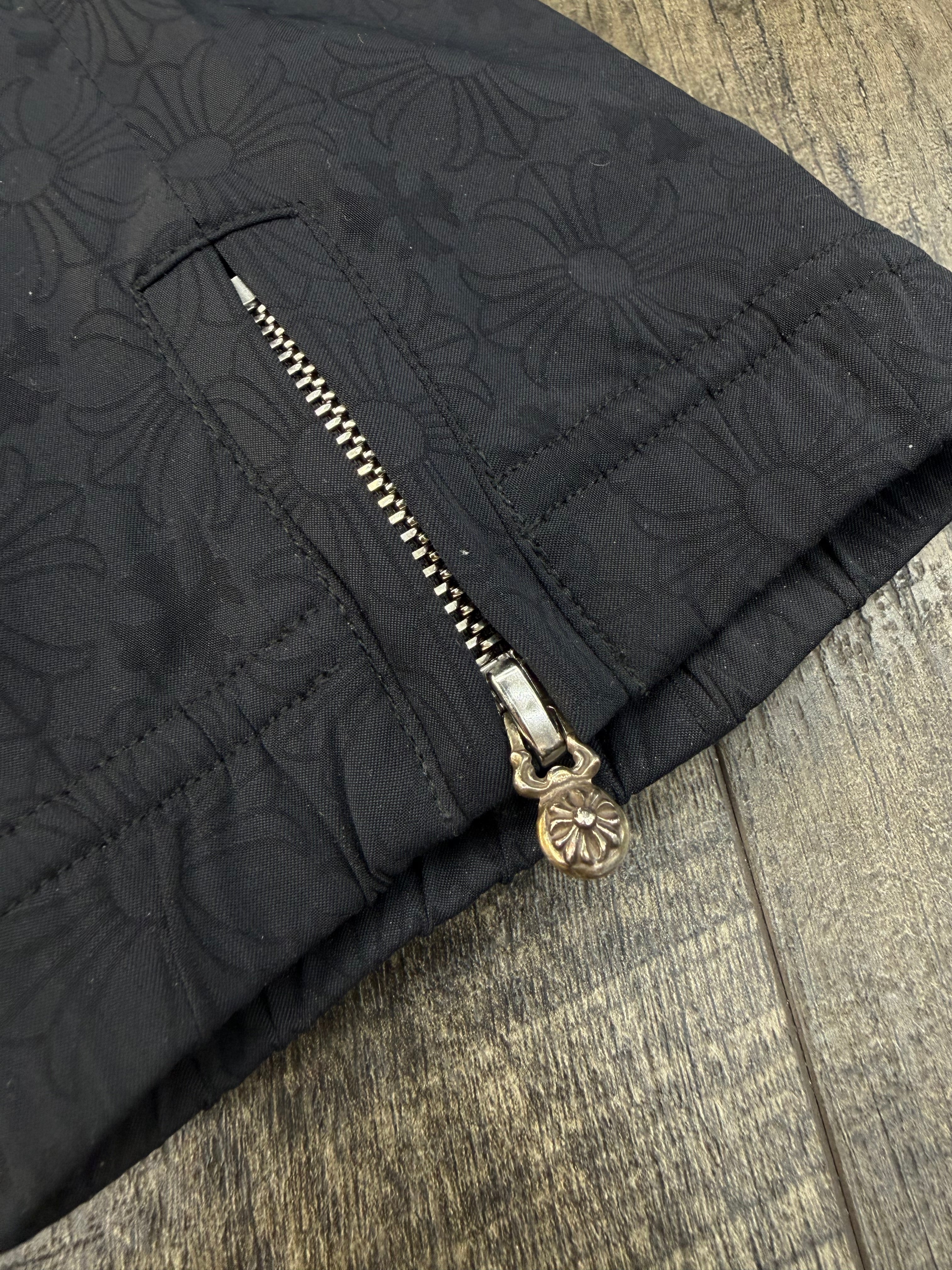 CHROME HEARTS MATCH POINT TRACK PICKUP TRACK PANTS (M)