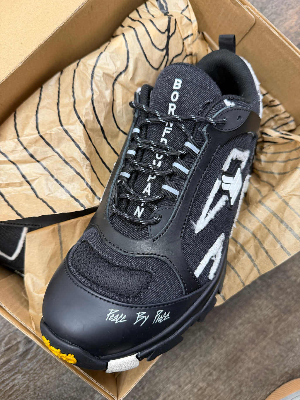 SICKO HIKING SHOE BLACK/WHITE (9)