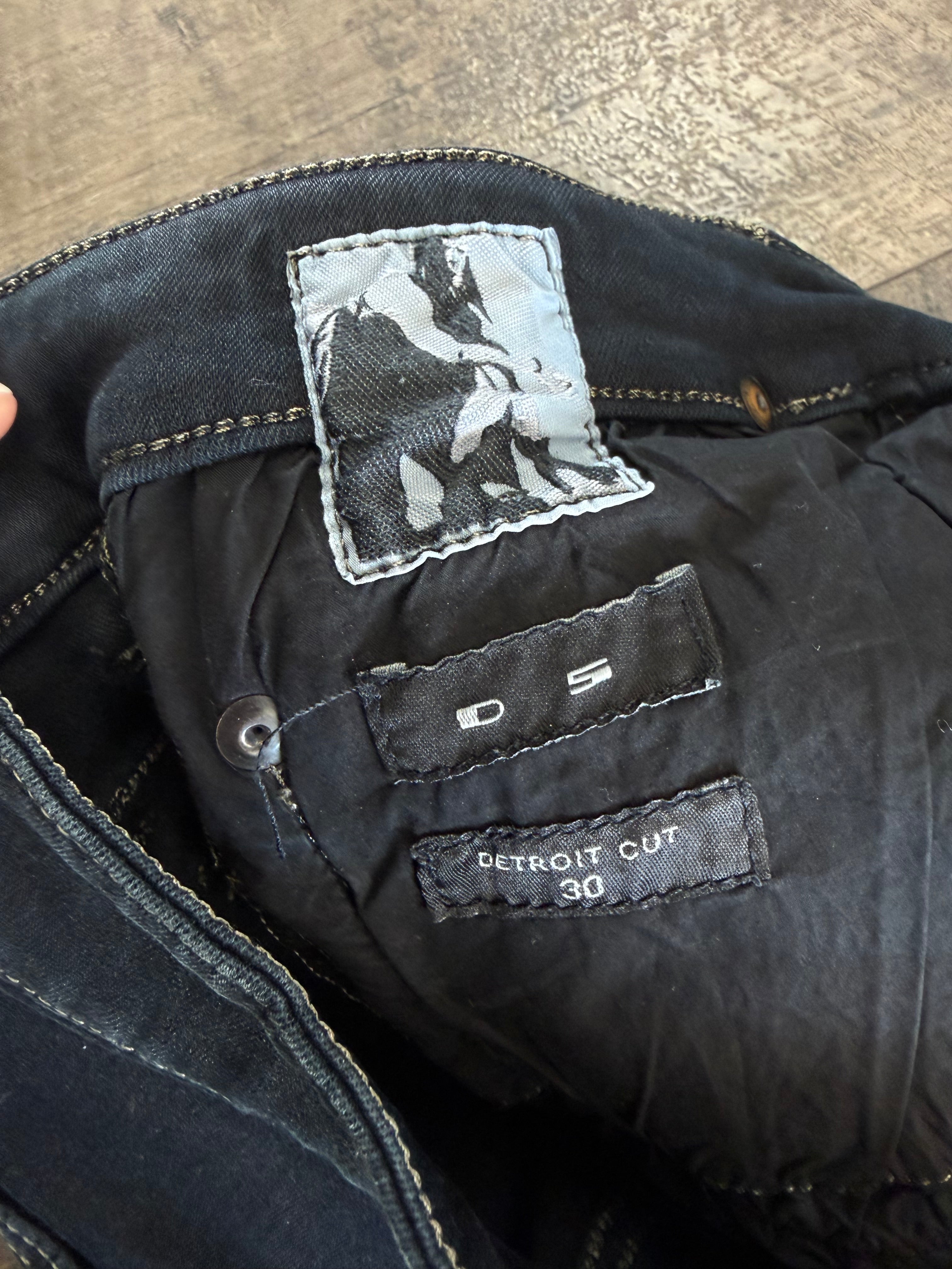 RICK OWENS DRKSHDW DETRIOT CUT DENIM JEANS (30)