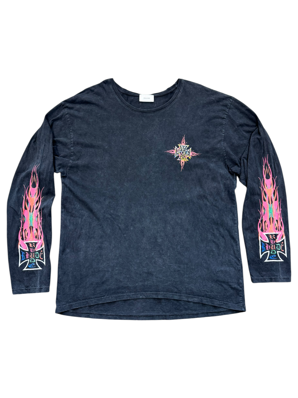 RHUDE FLAME TEE (XXL)