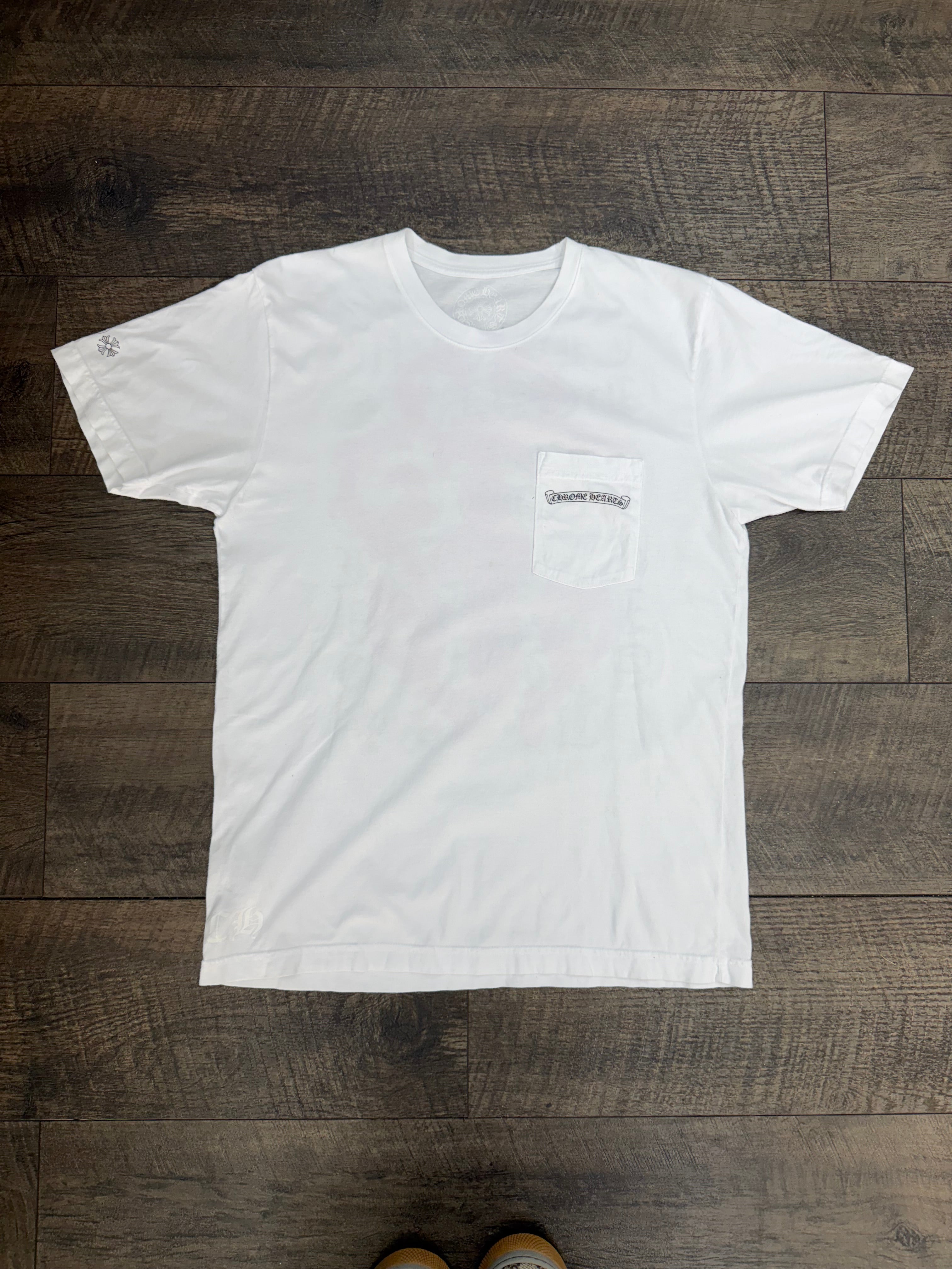 CHROME HEARTS PINK DAGGER TEE (L)