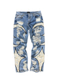 THUG CLUB LEATHER WASHING DENIM (3)