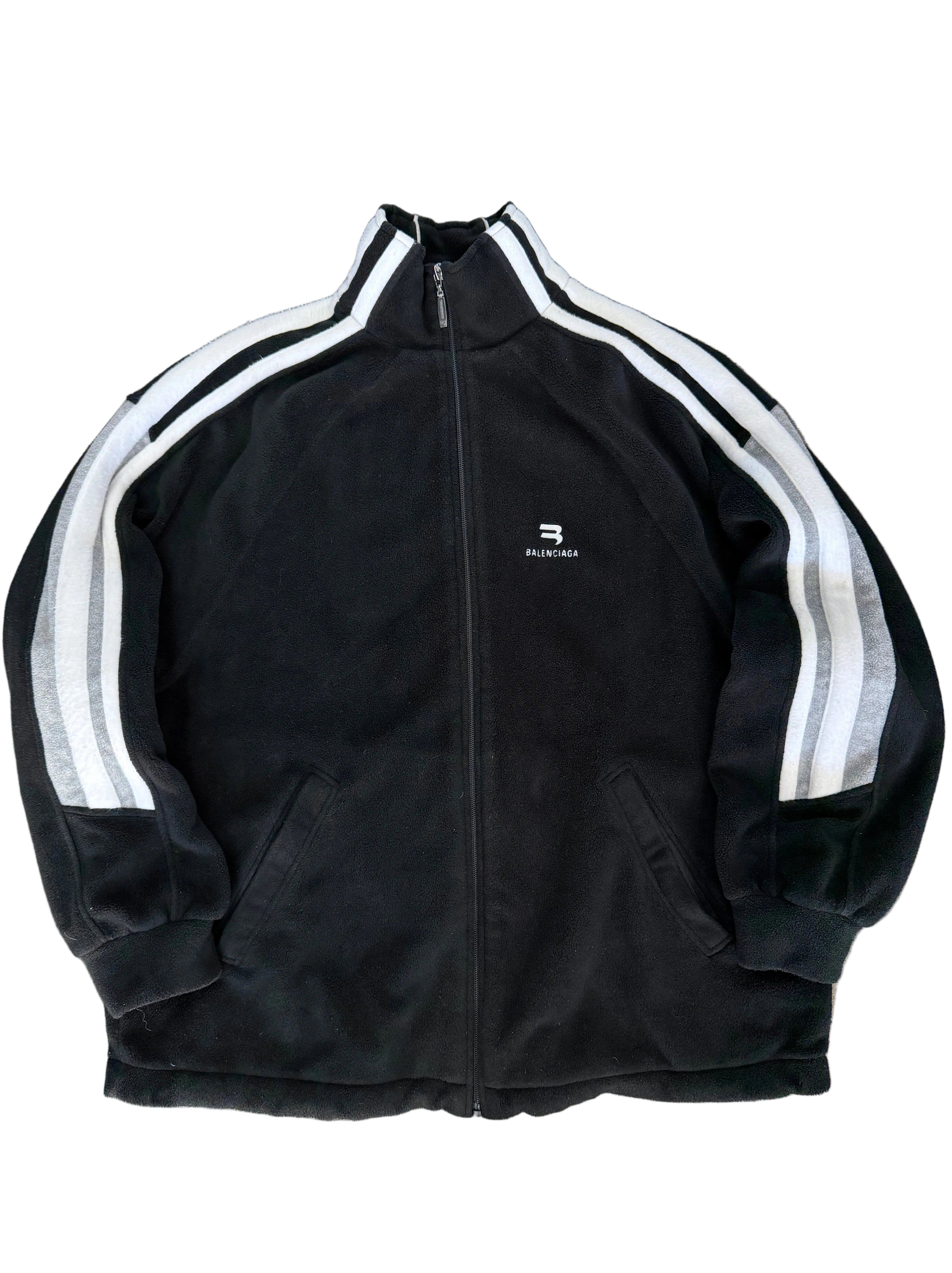 BALENCIAGA SPORTY B FLEECE JACKET (XS)