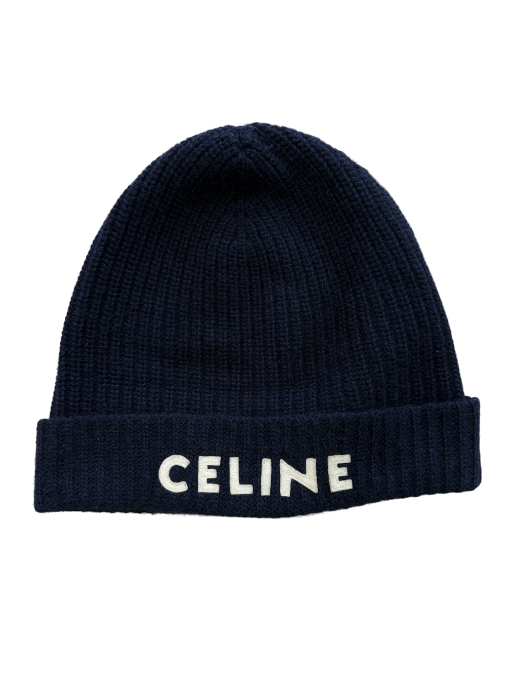 CELINE DARK BLUE BEANIE