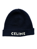 CELINE DARK BLUE BEANIE