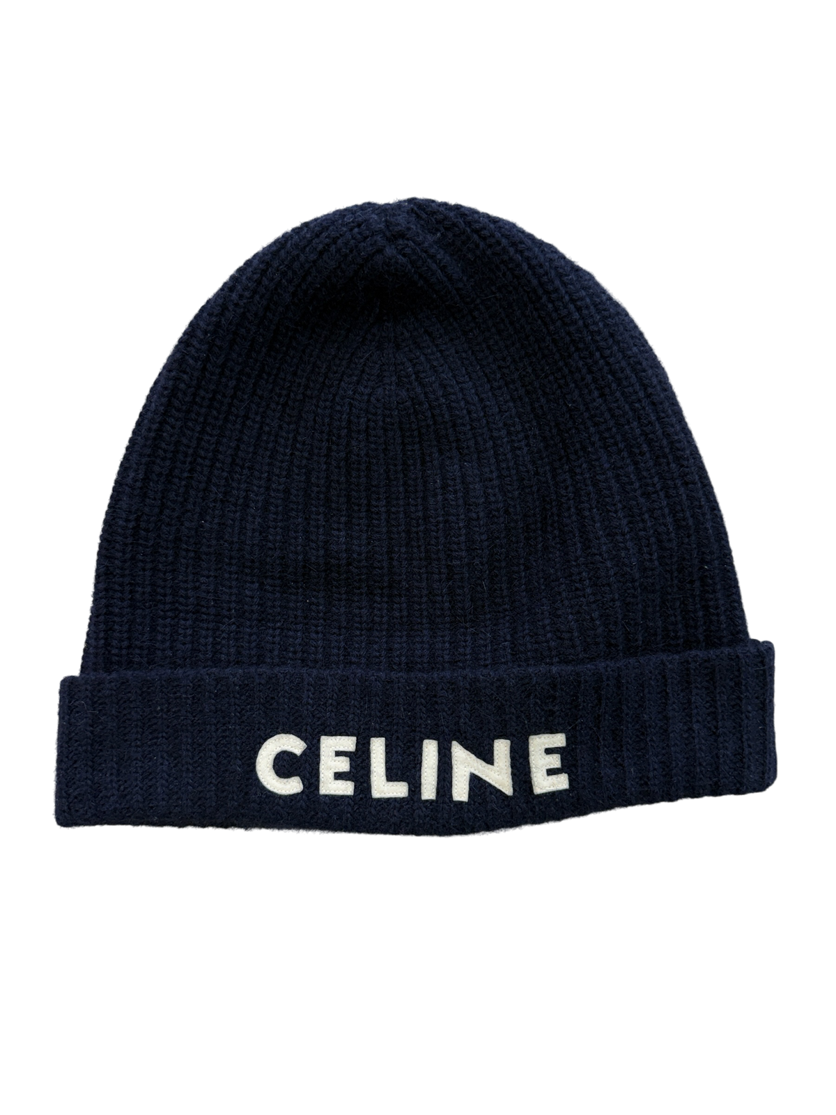 CELINE DARK BLUE BEANIE