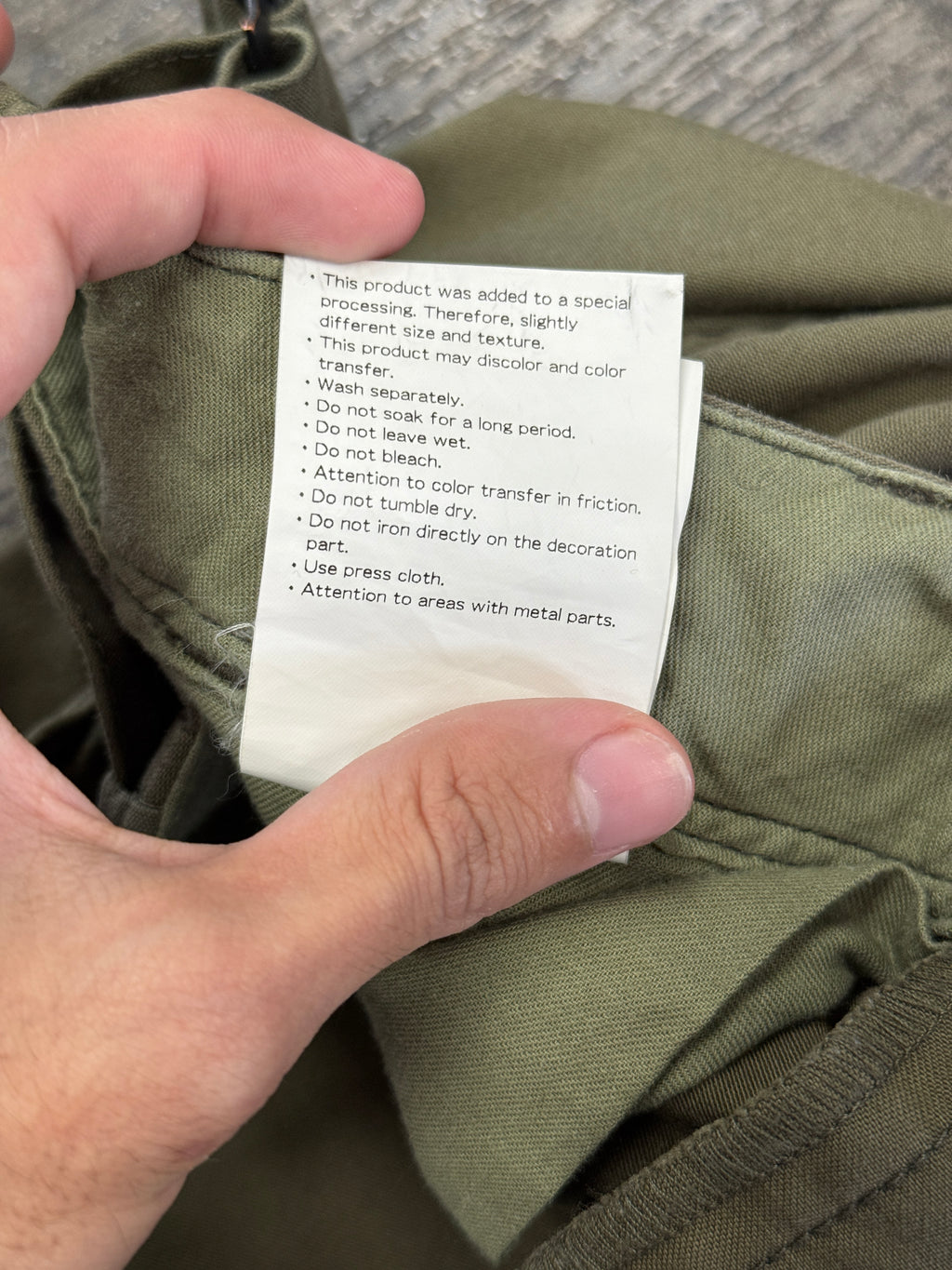 NEIGHBORHOOD MULTI CARGO PANTS (M)