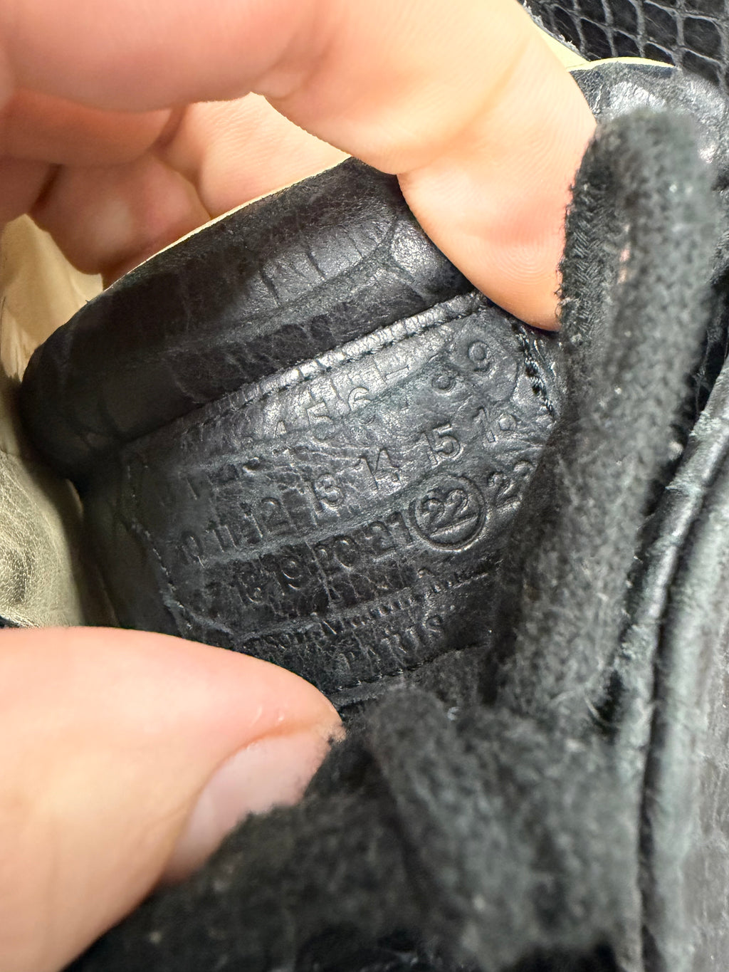 MAISON MARGIELA FUTURE LOW SNAKESKIN (42)