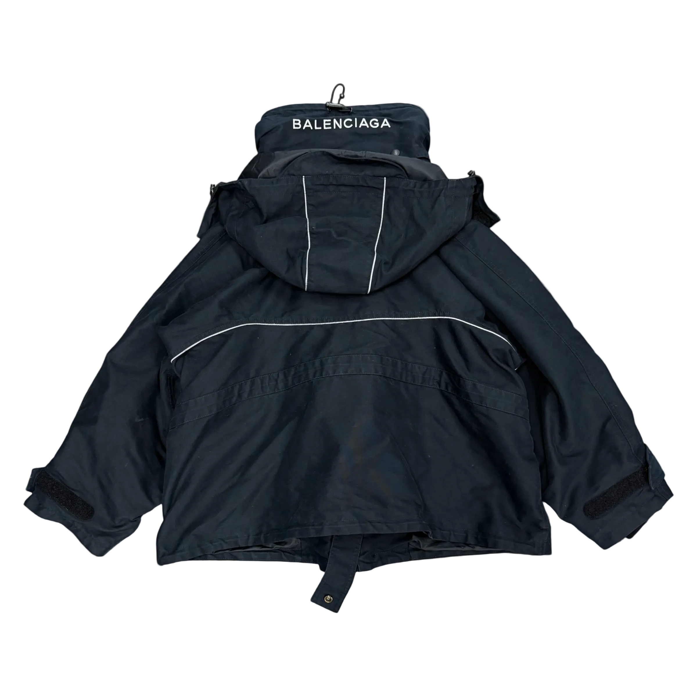 BALENCIAGA SWING PARKA (S)