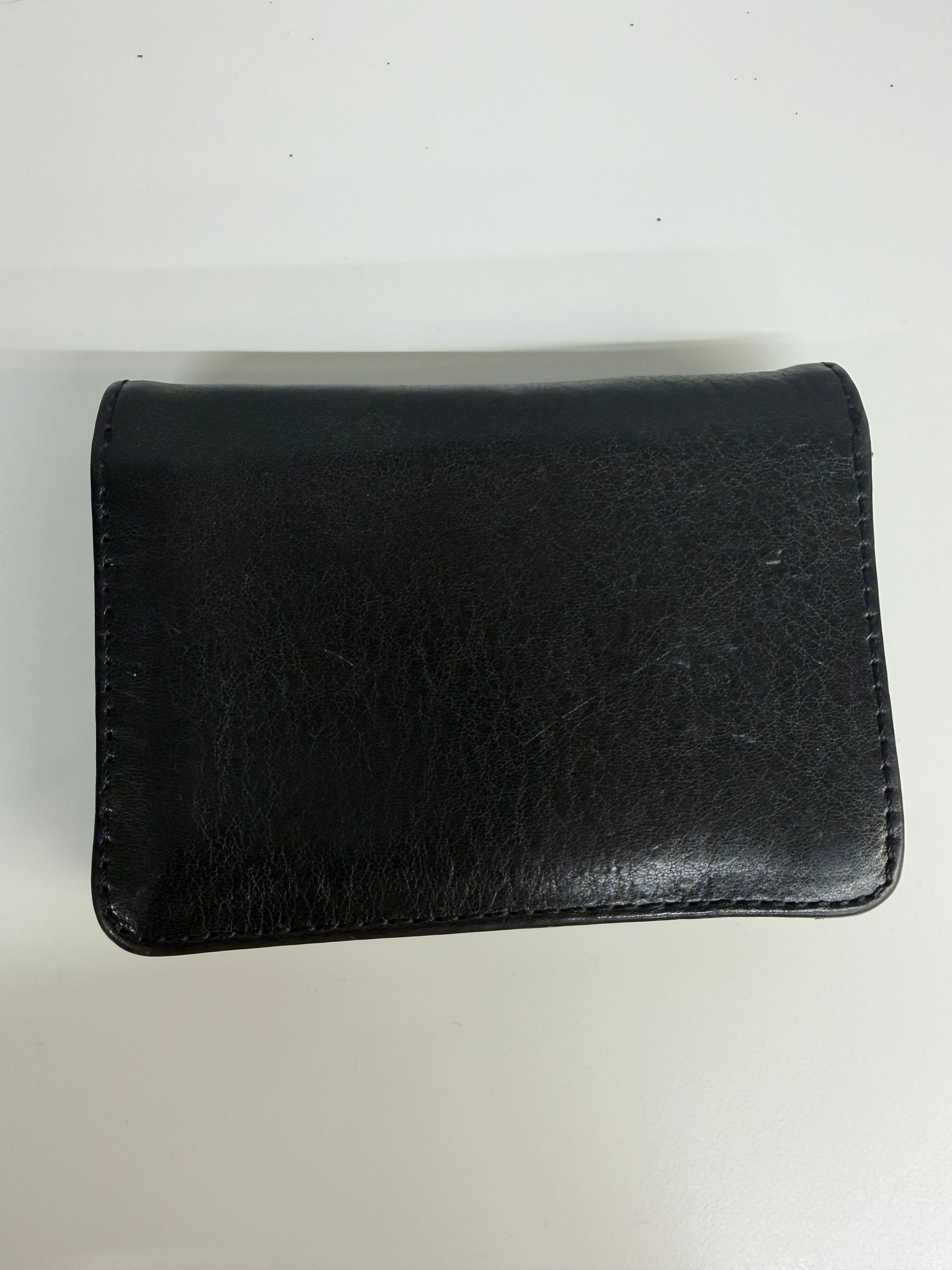 CHORME HEARTS LEATHER WALLET