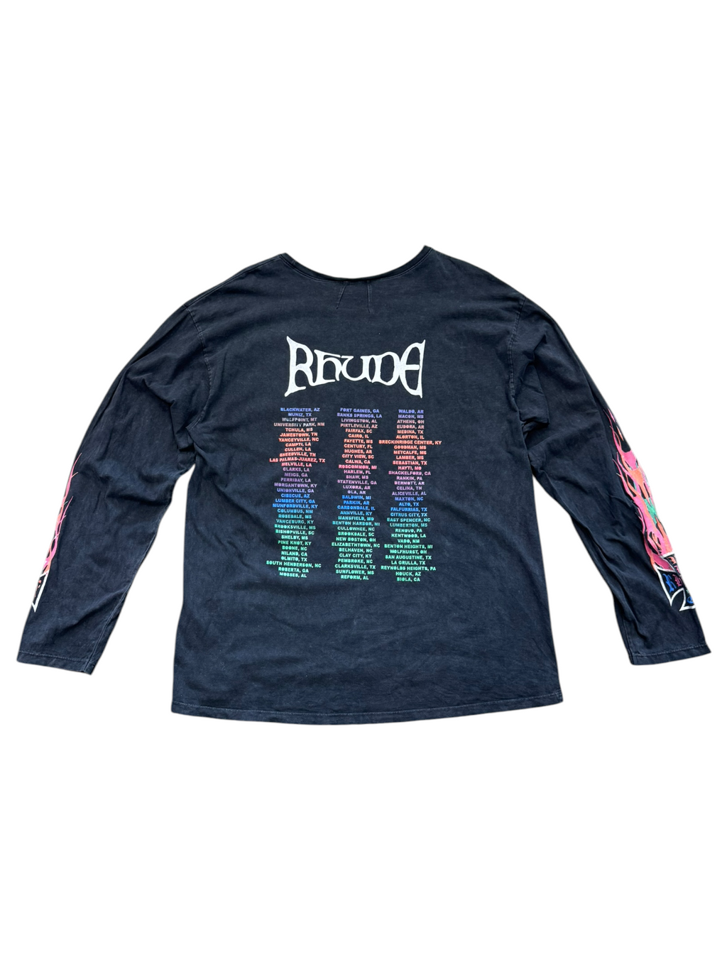 RHUDE FLAME TEE (XXL)