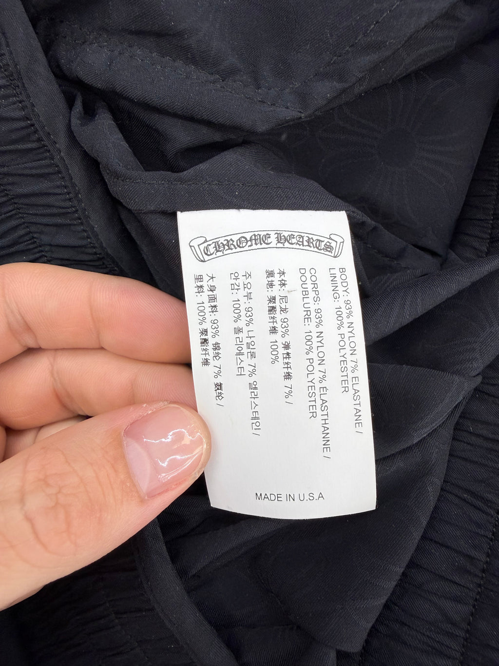 CHROME HEARTS MATCH POINT TRACK JACKET (L)