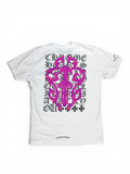 CHROME HEARTS PINK DAGGER TEE (L)