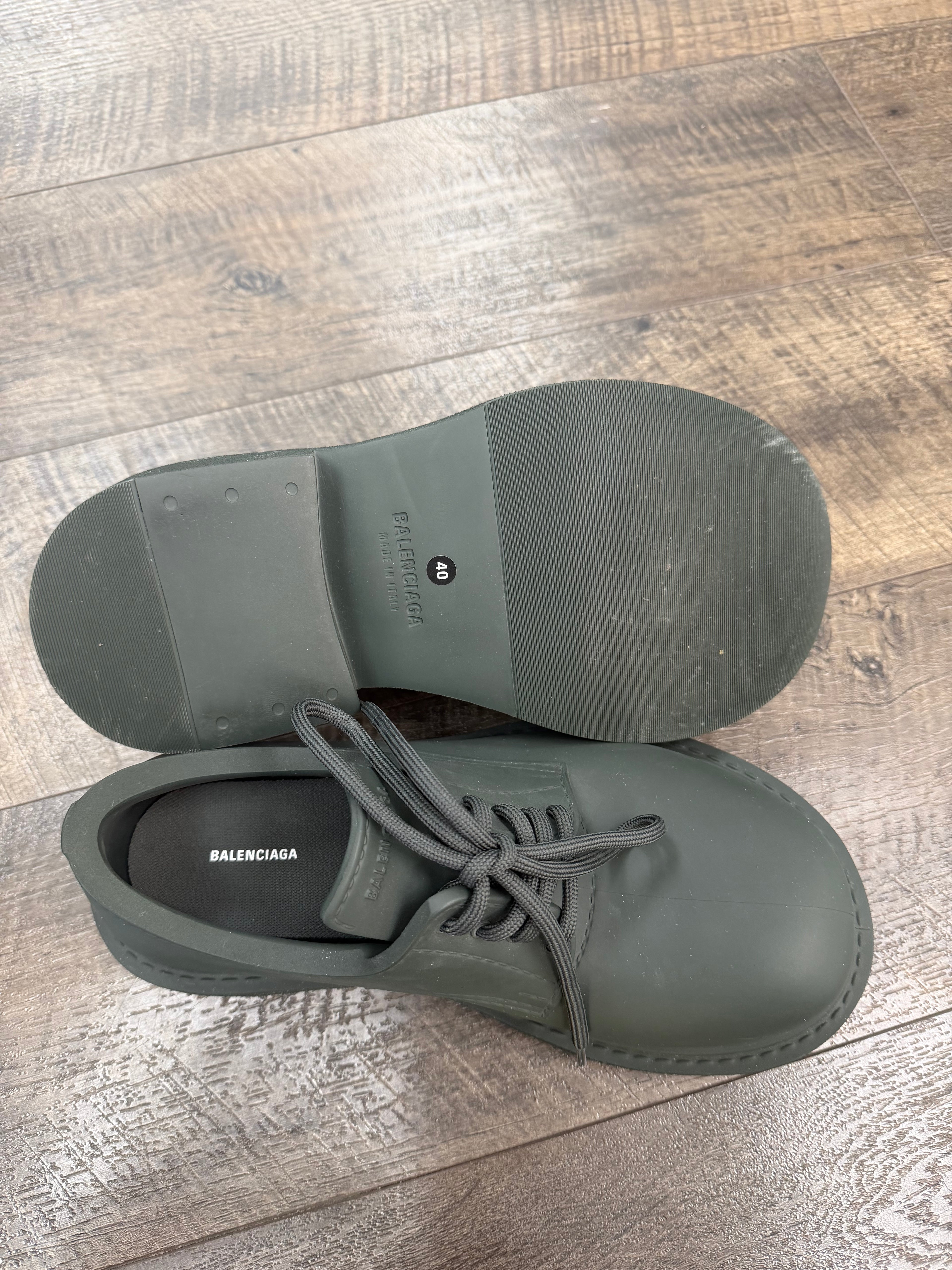 BALENCIAGA DERBY STEROID BOOT LOW (7/8)