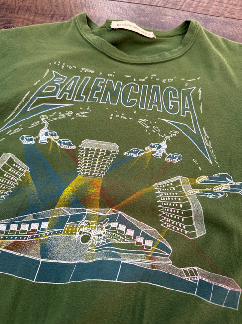 BALENCIAGA FW05 METALLICA TEE (M)