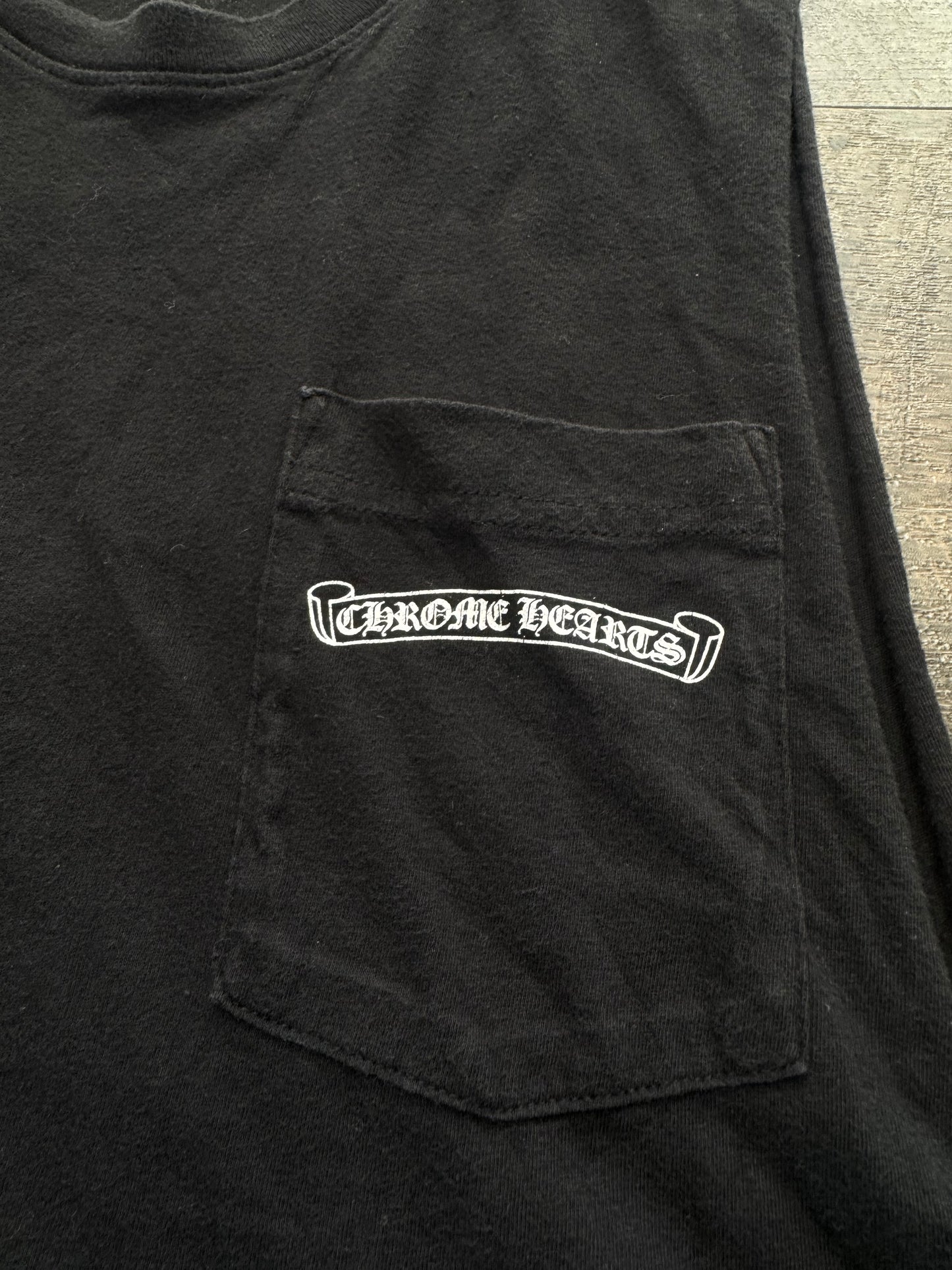 CHROME HEARTS CUT OFF PINK DAGGER (M)