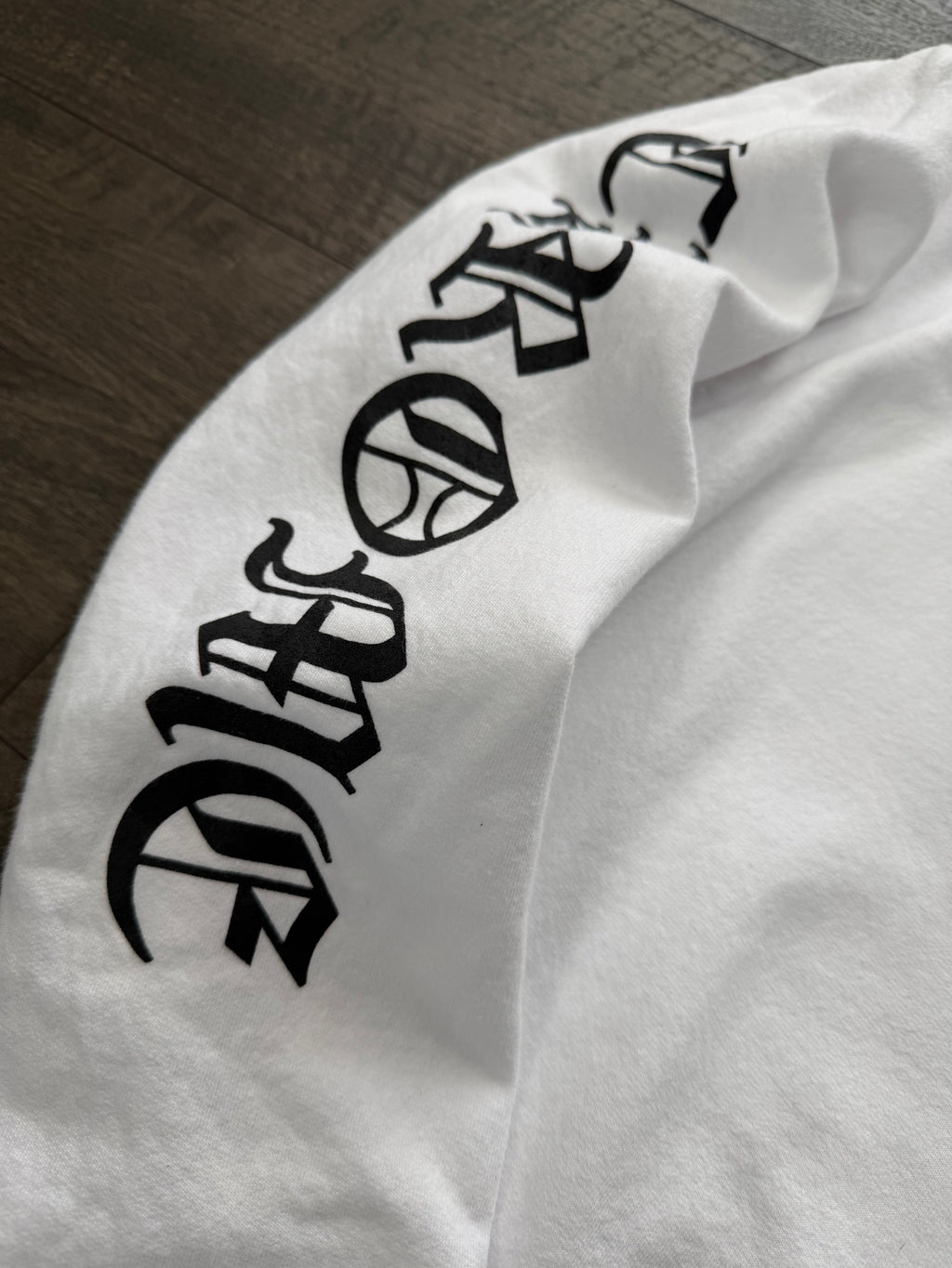 CHROME HEARTS NECK LOGO SWEATSHIRT (L)