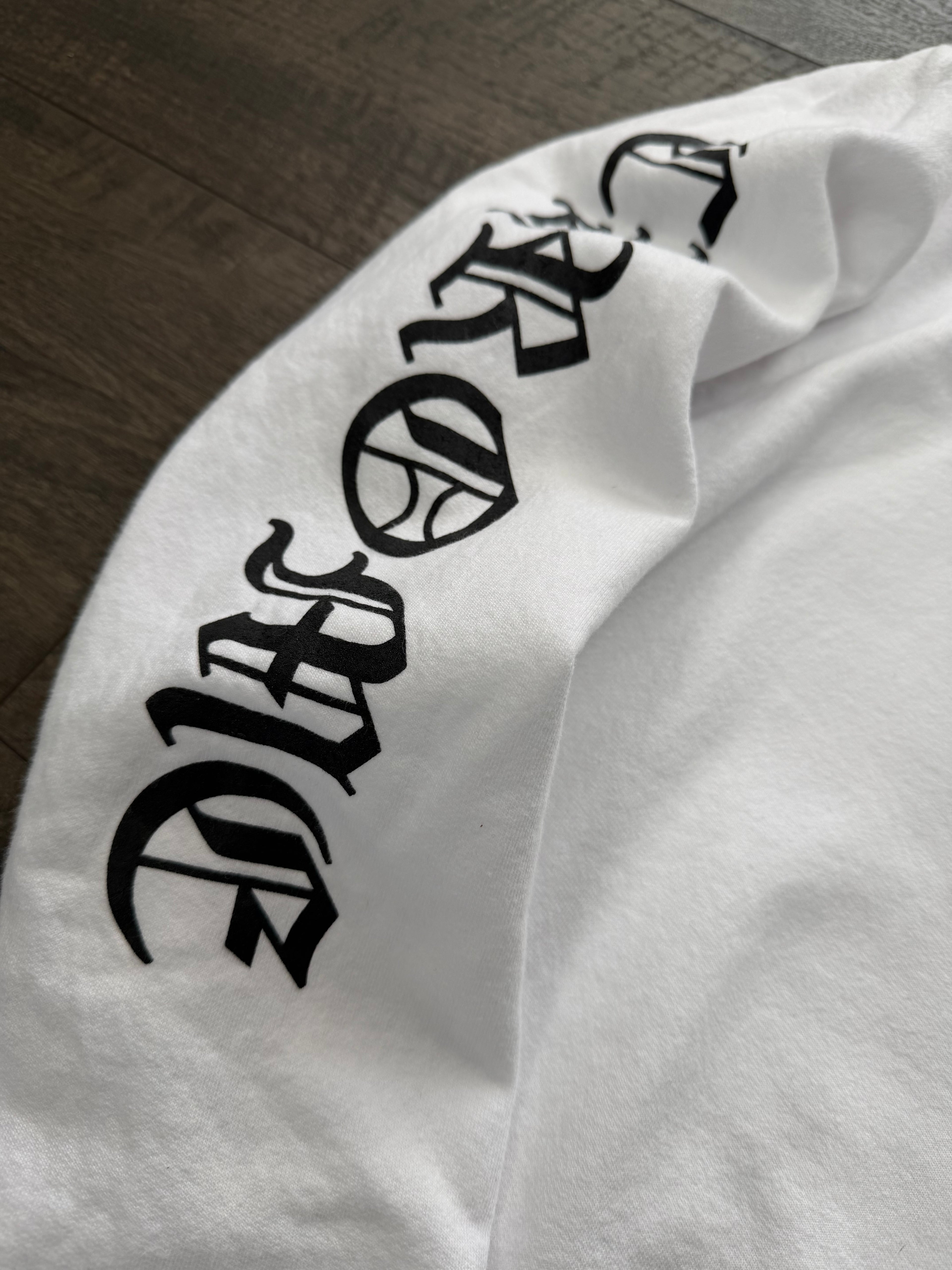 CHROME HEARTS NECK LOGO SWEATSHIRT (L)