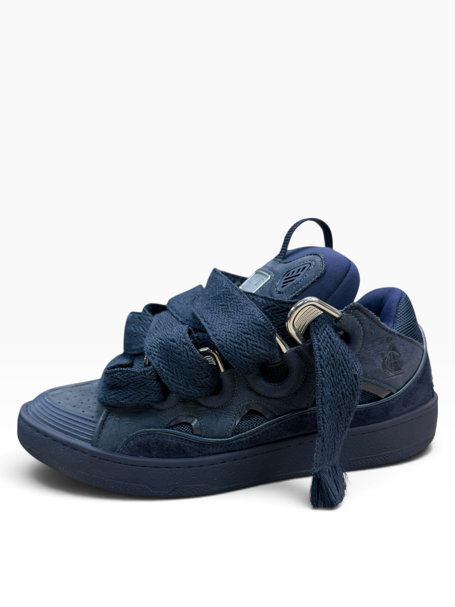 LANVIN CURB SNEAKER NAVY (42)