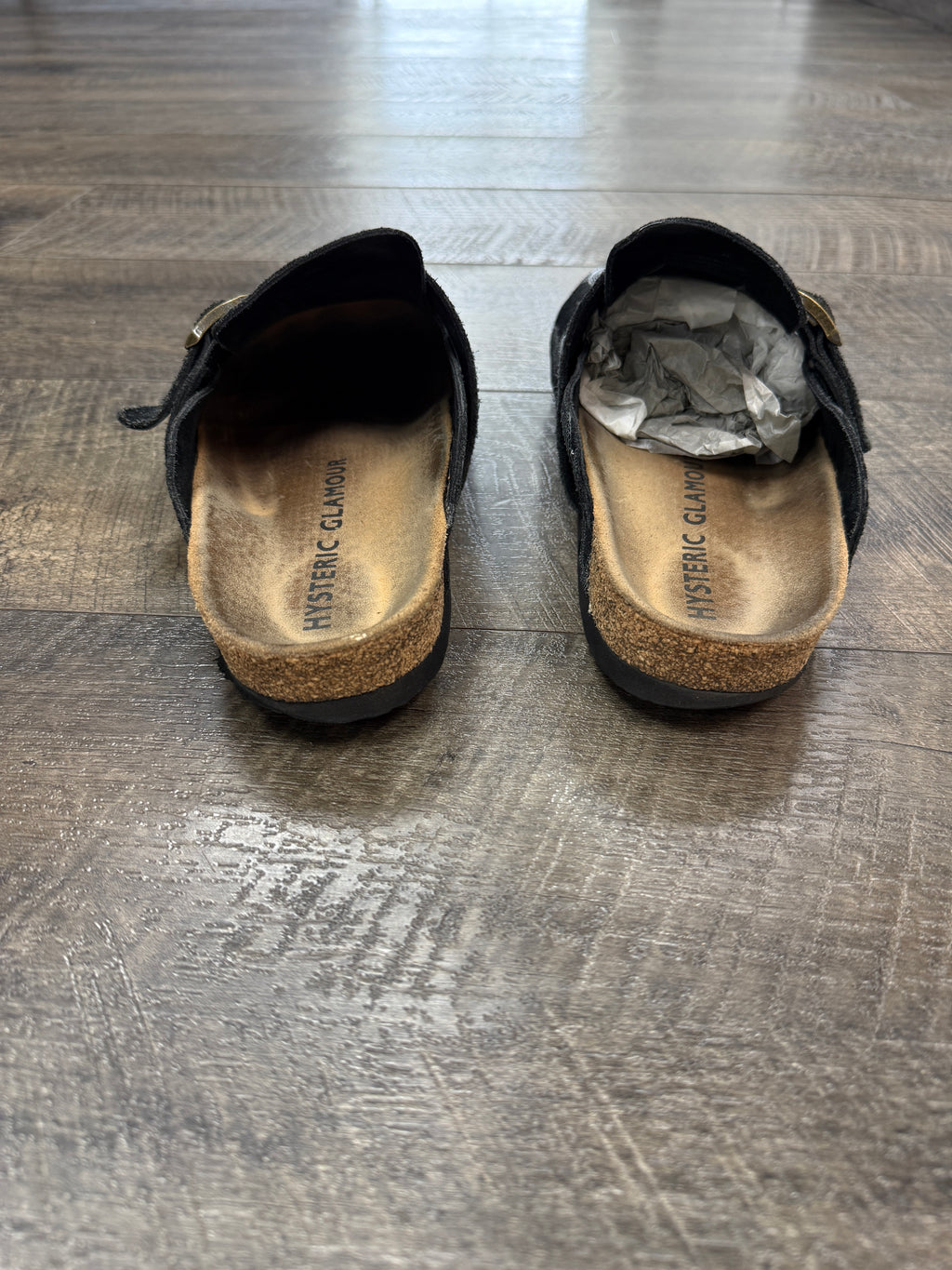 HYSTERIC GLAMOUR SNAKE LOOP SANDALS (44)