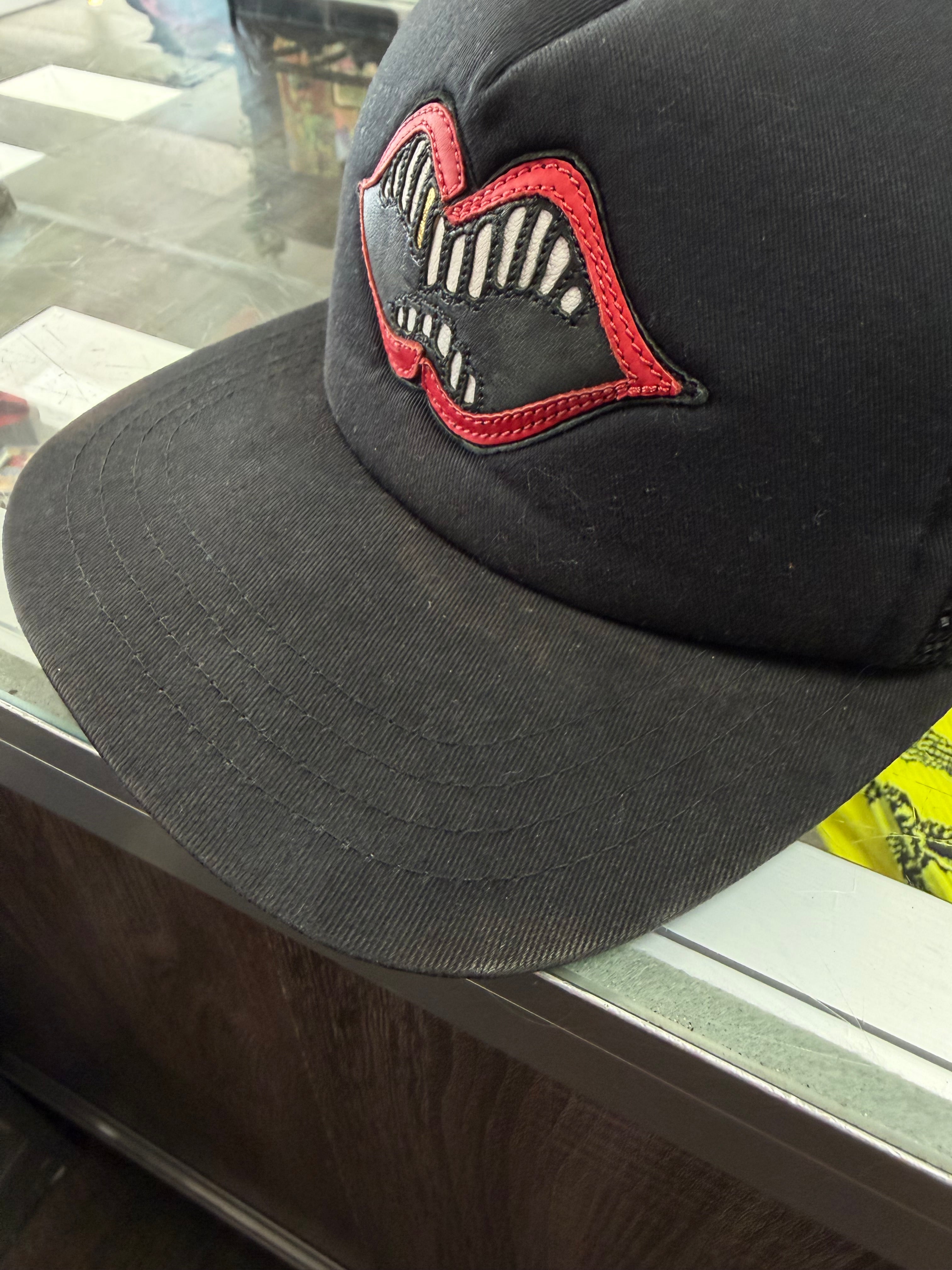 CHROME HEARTS MATTY BOY CHOMPER TRUCKER HAT LEATHER PATCH