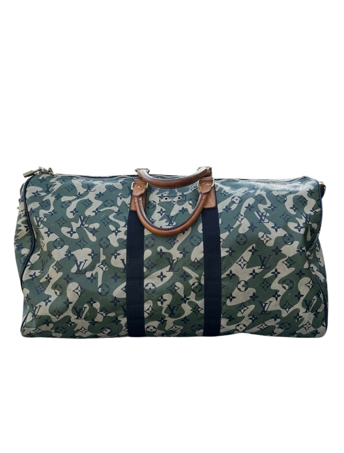 LOUIS VUITTON TAKASHI MURAKAMI MONOGRAMOUFLAGE KEEPALL