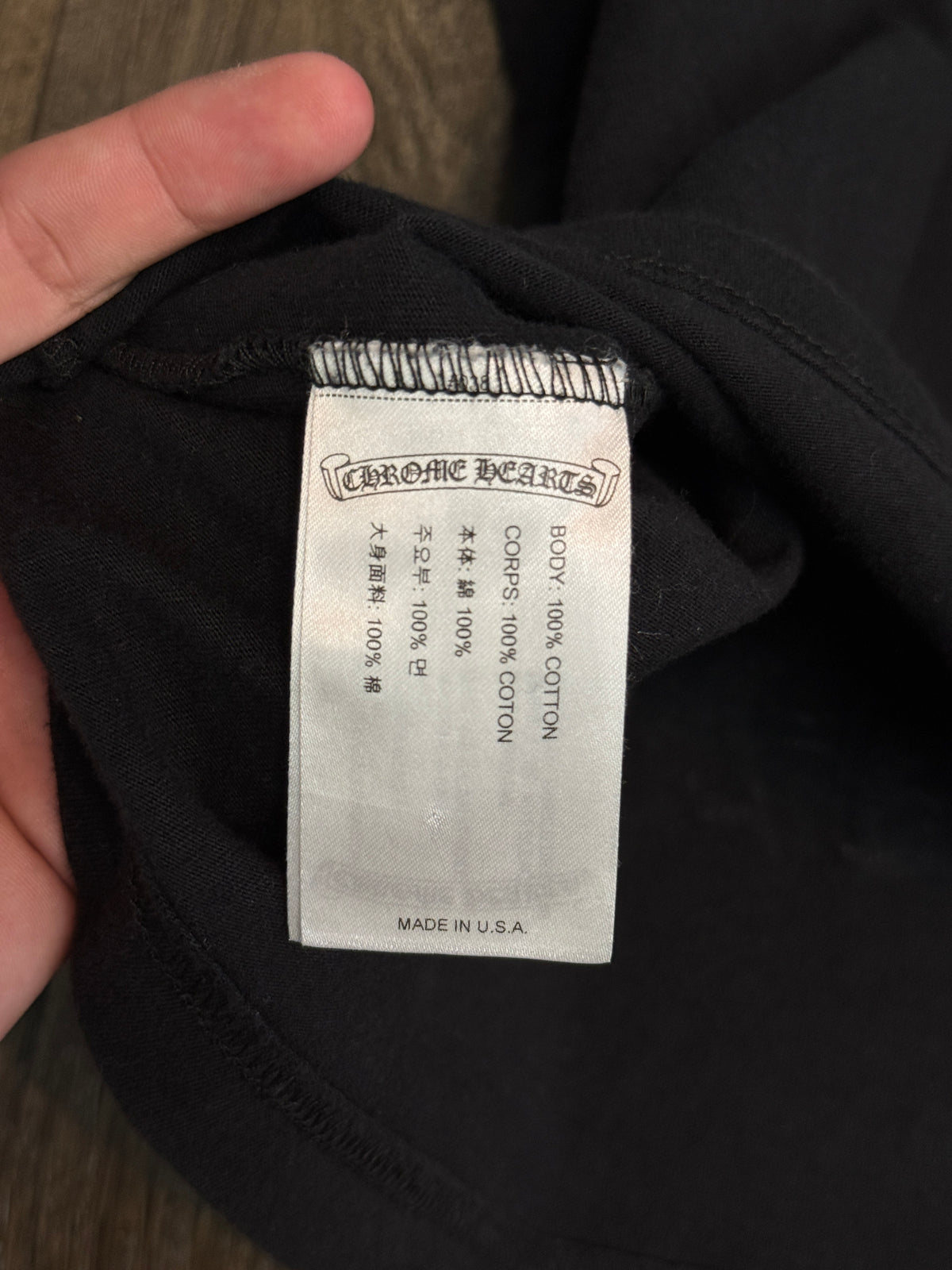 CHROME HEARTS ASPEN EXCLUSIVE LONGSLEEVE (XL)