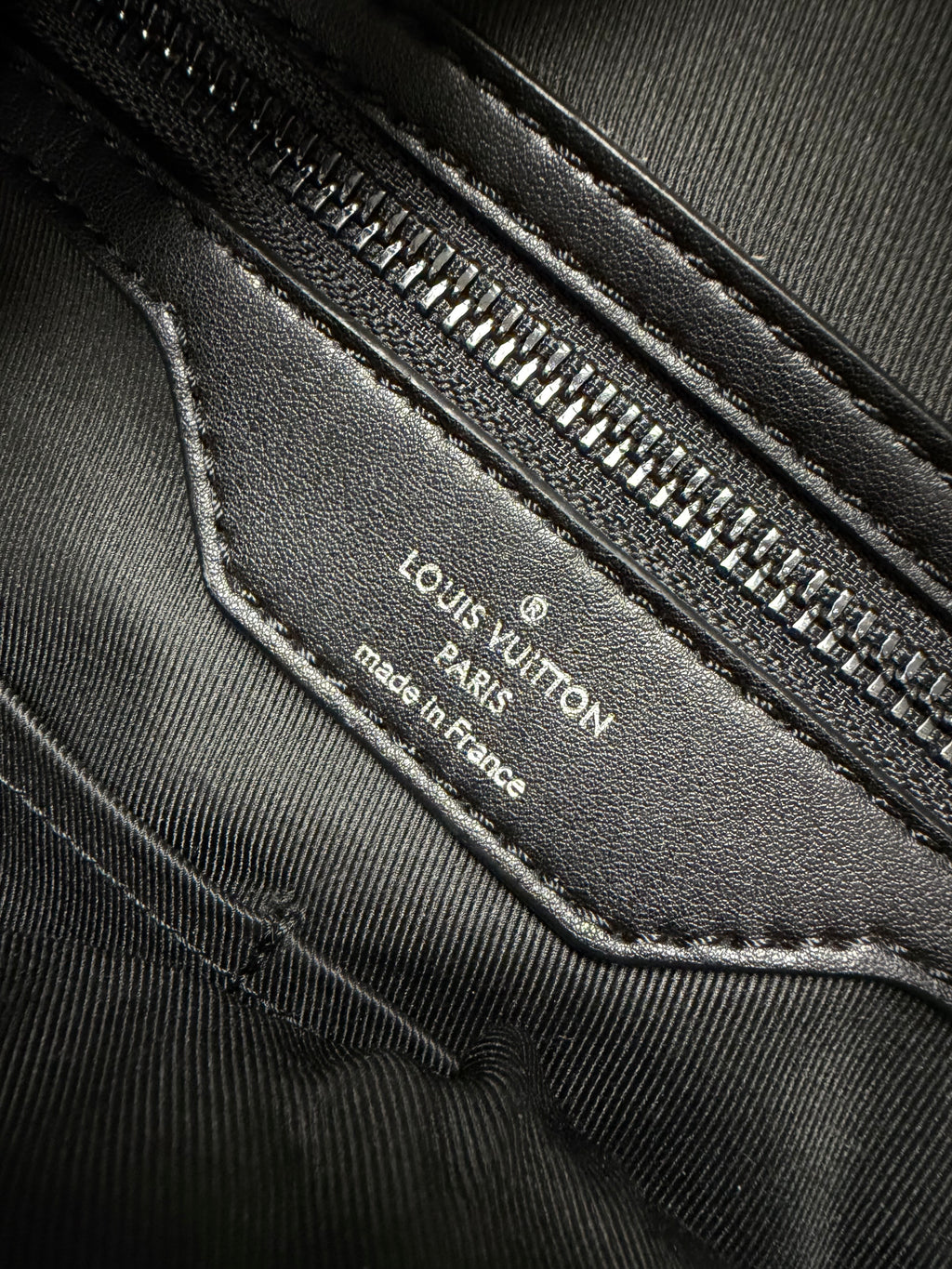 LOUIS VUITTON BROWN STORY MONOGRAM CHALK BACKPACK