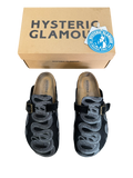 HYSTERIC GLAMOUR SNAKE LOOP SANDALS (44)