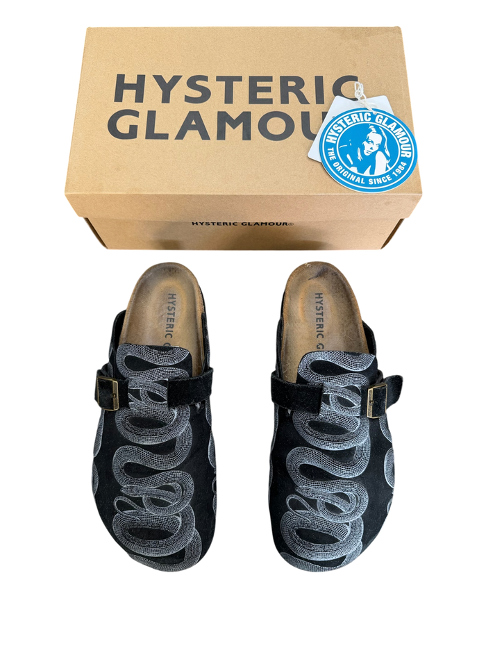 HYSTERIC GLAMOUR SNAKE LOOP SANDALS (44)