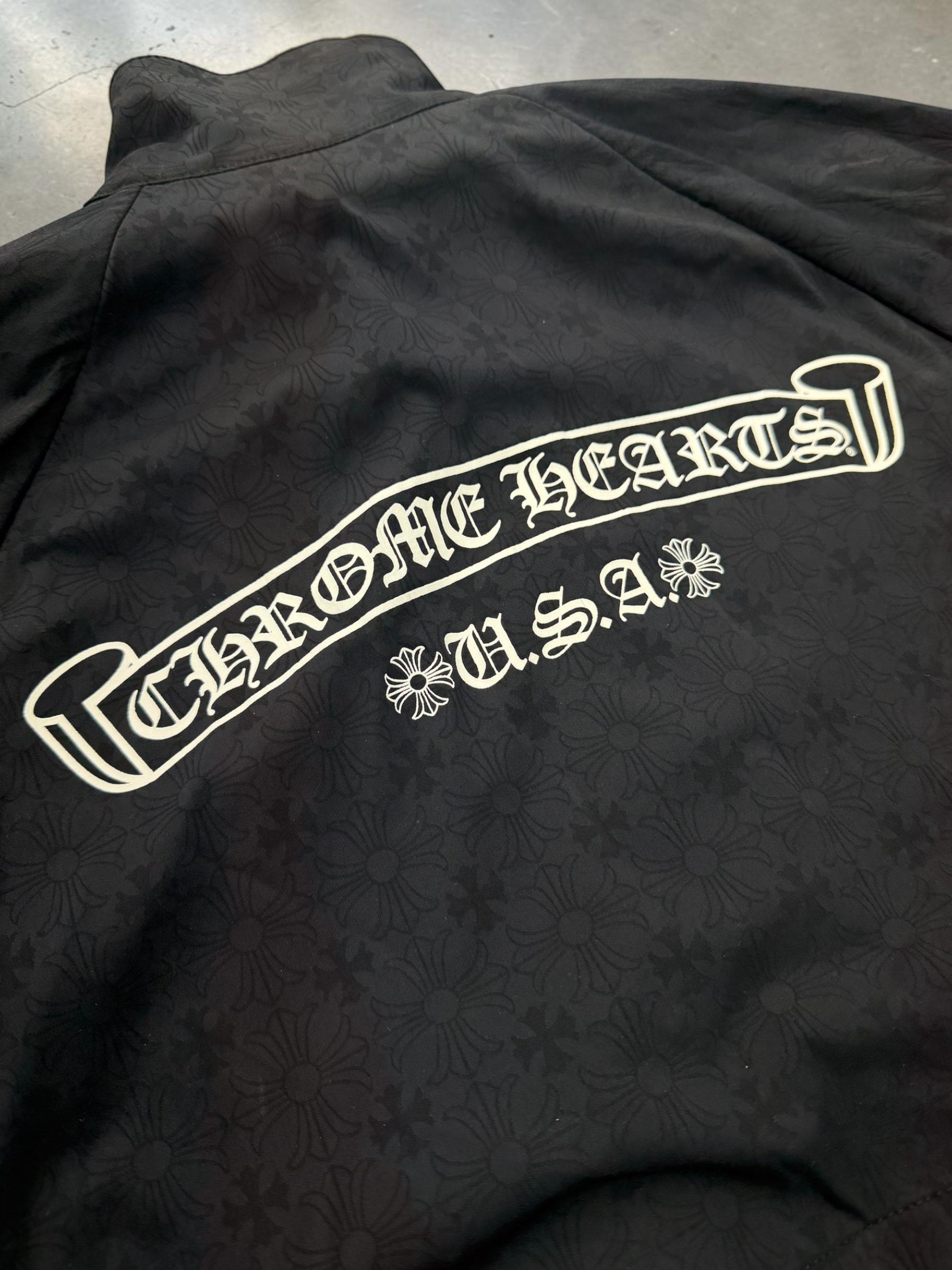 CHROME HEARTS MATCH POINT TRACK JACKET (L)