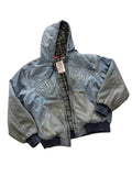 SUPREME DENIM REFLECTIVE WORK JACKET (XL)