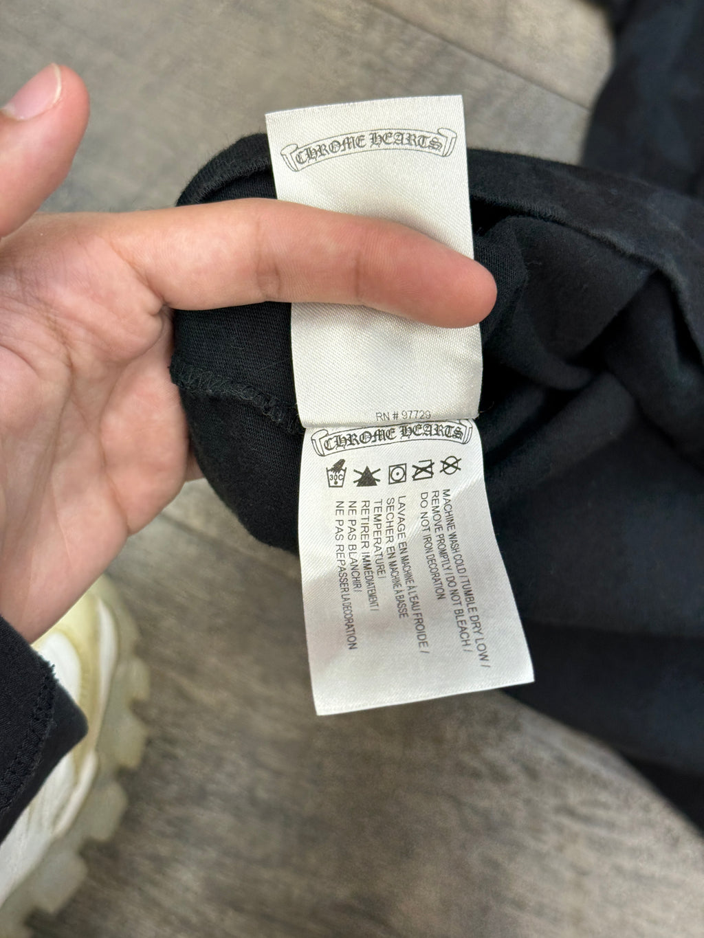 CHROME HEARTS ALL OVER PRINT TEE (XL)