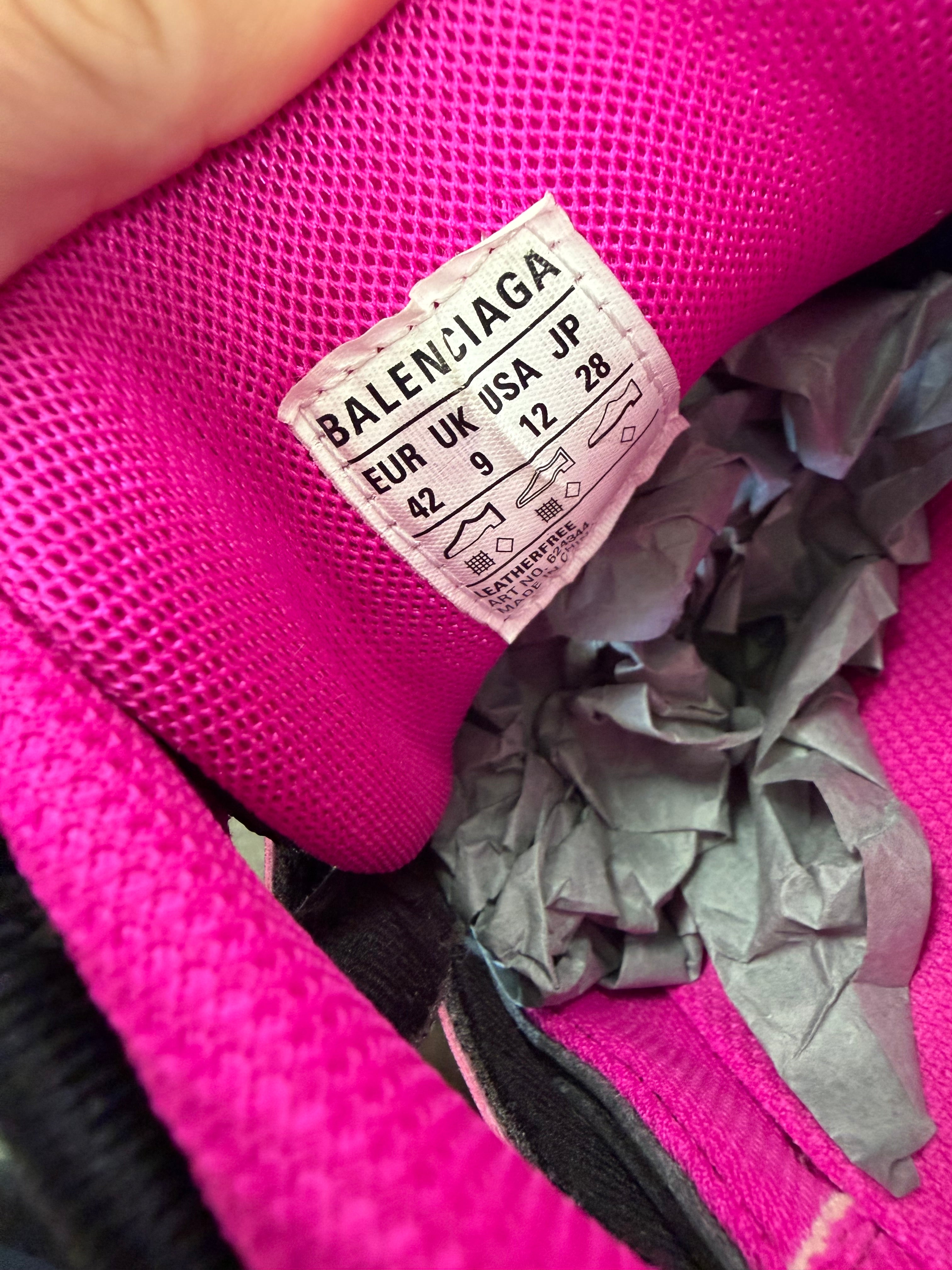 BALENCIAGA DRIVE PINK TRAINER (42)
