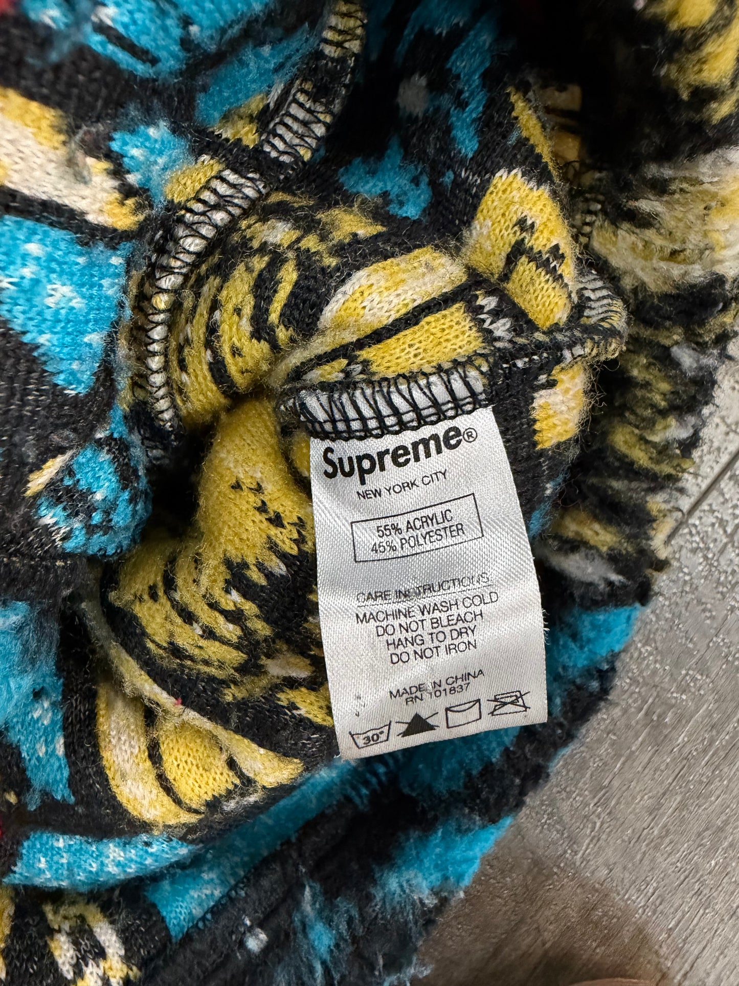 SUPREME SAINT MICHAEL FLEECE SWEATSHIRT (M)