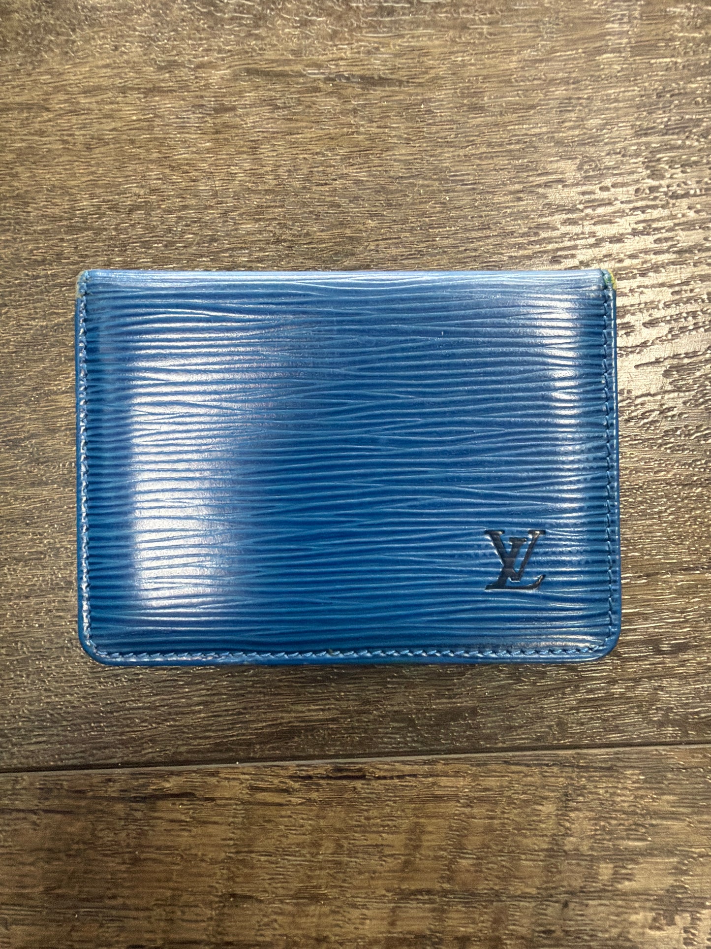 LOUIS VUITTON EPI LEATHER CARD HOLDER