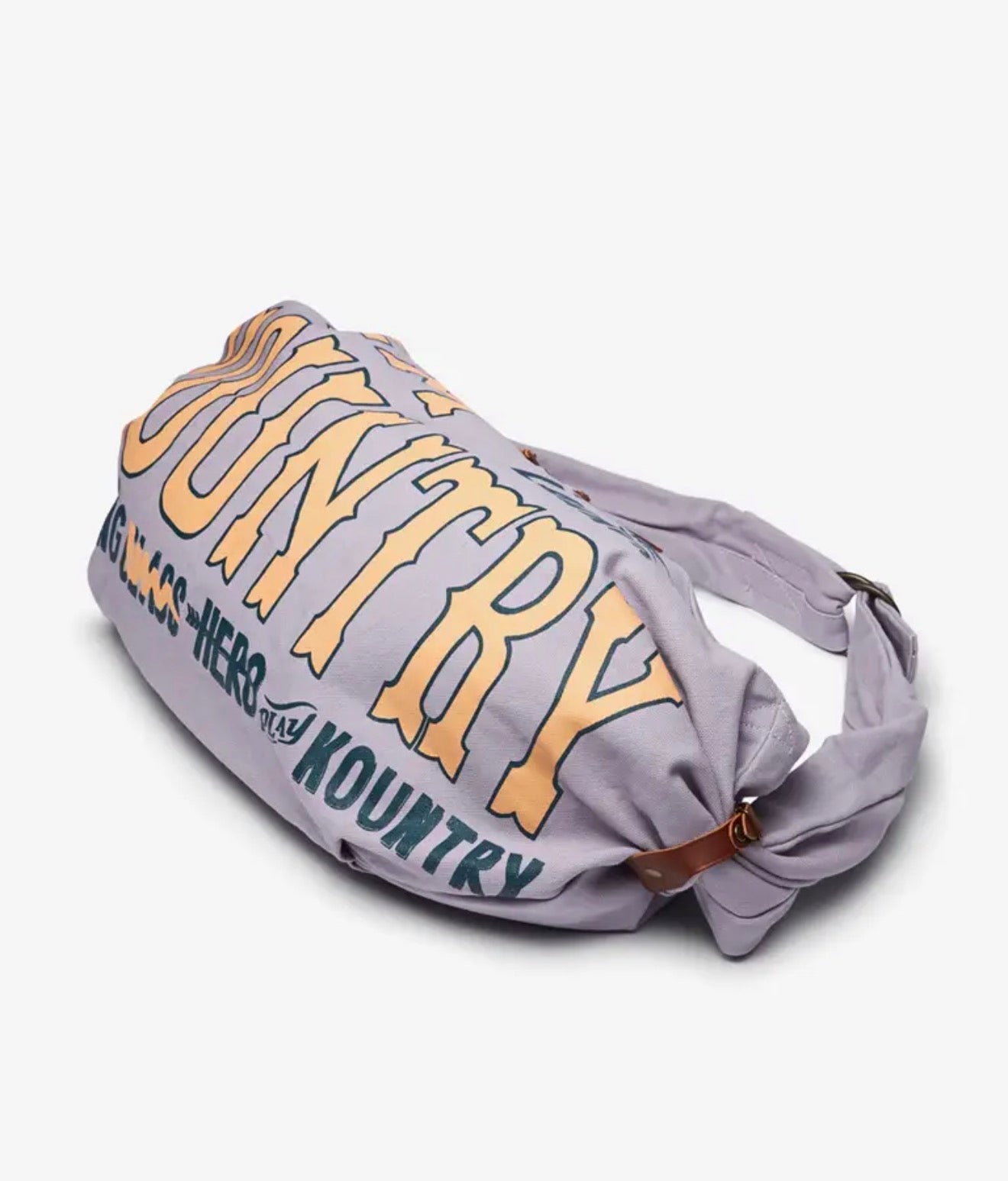 KAPITAL 8 CANVAS KOUNTRY SNUFKIN BAG - VIOLET