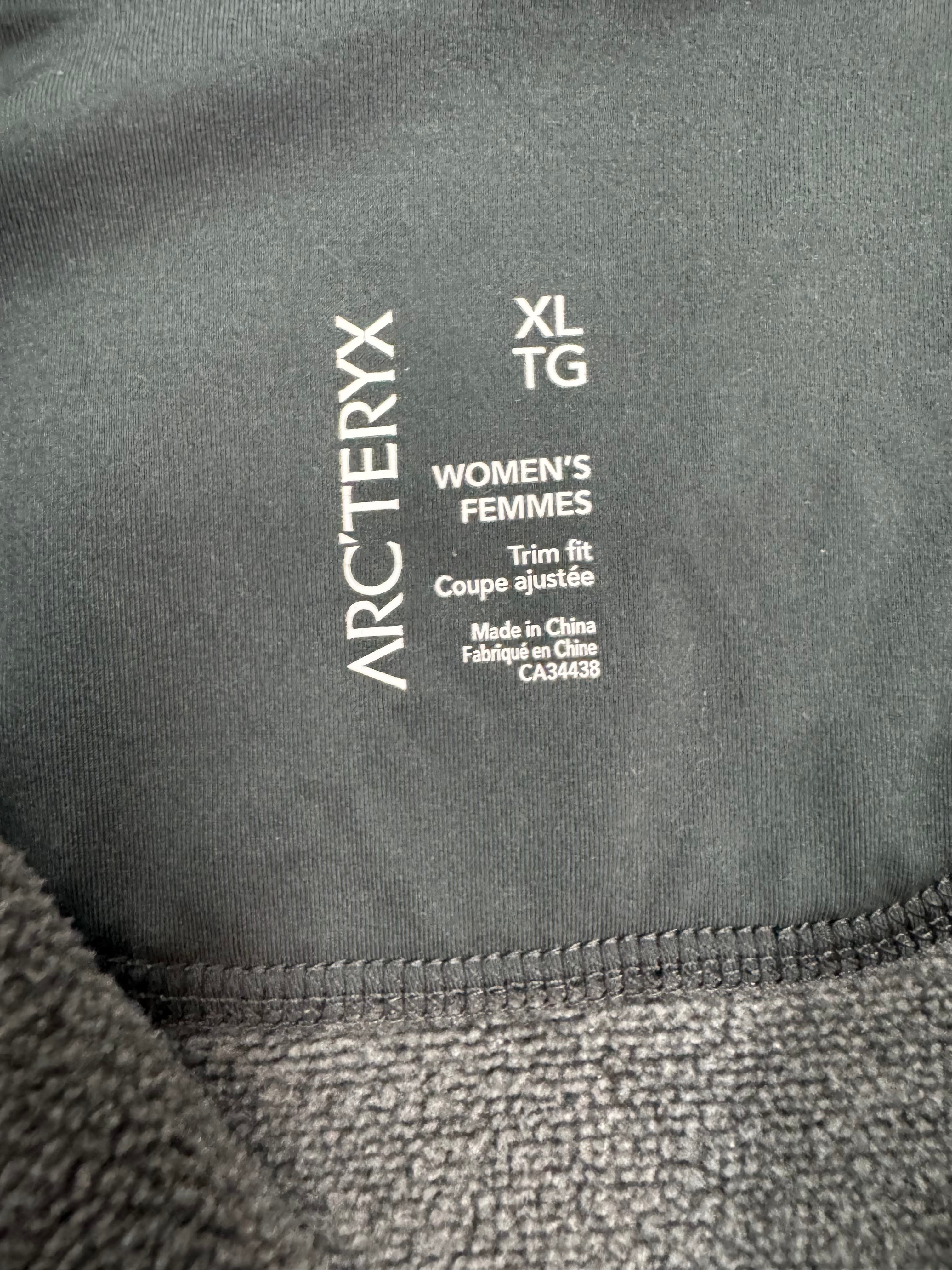 ARC'TERYX ZIP FLEECE GREY (XL)