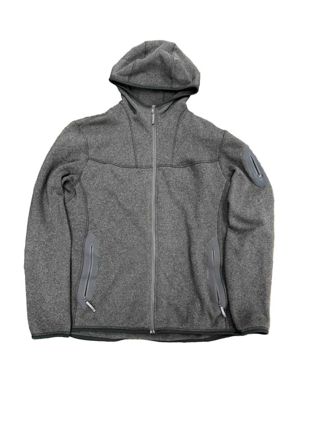 ARC'TERYX ZIP FLEECE GREY (XL)