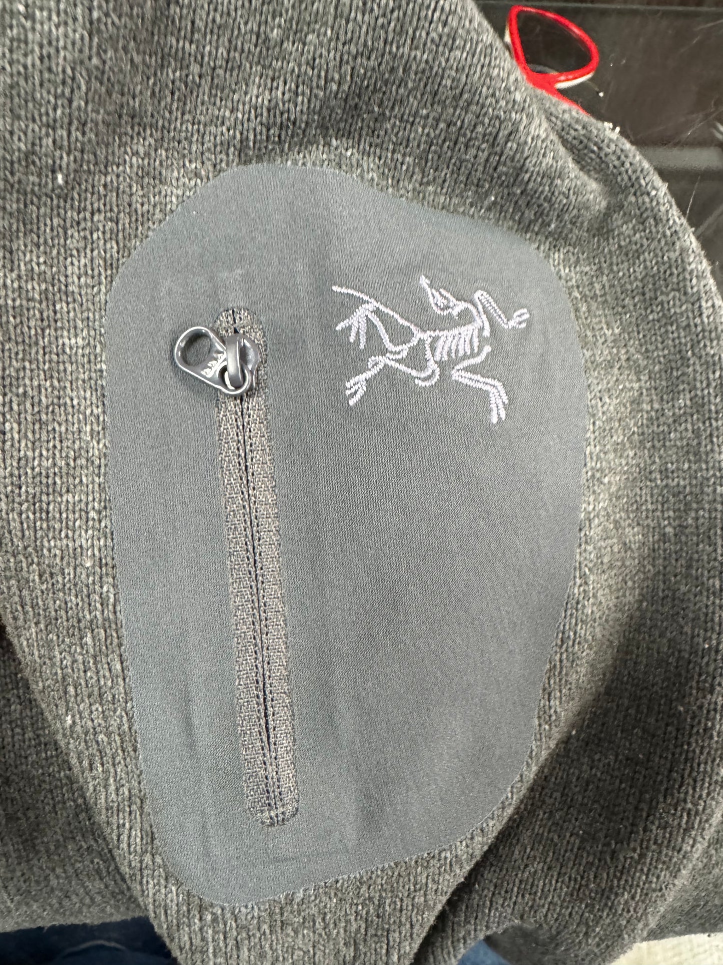 ARC'TERYX ZIP FLEECE GREY (XL)
